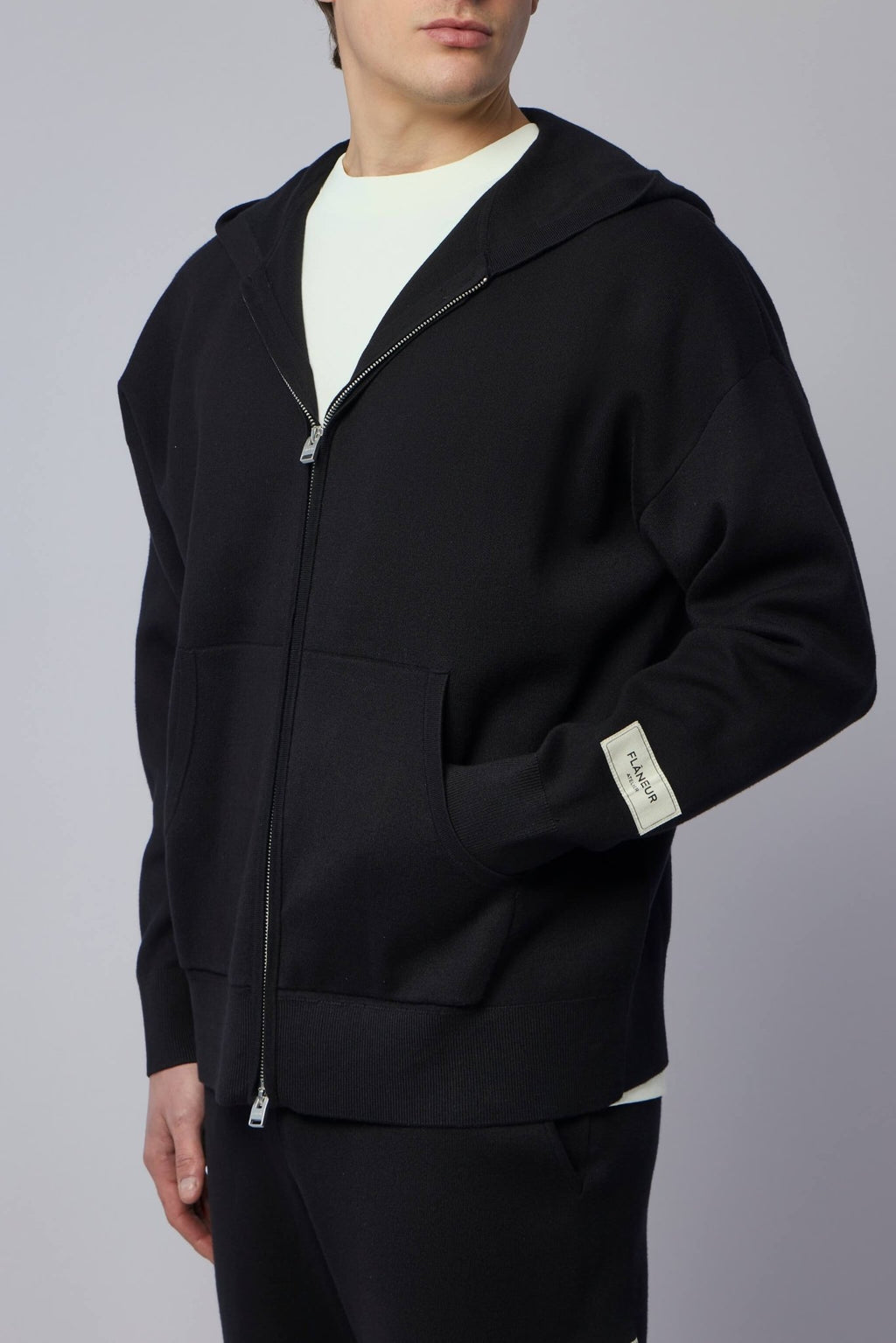 FLÂNEUR - Atelier Knit Zip - up - LABELS