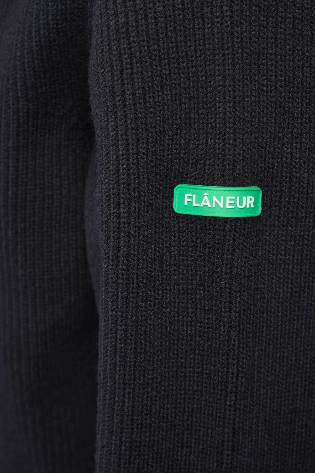 FLÂNEUR - Badge Knit Cardigan - LABELS