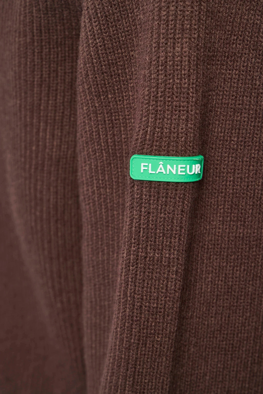 FLÂNEUR - Badge Knit Cardigan - LABELS