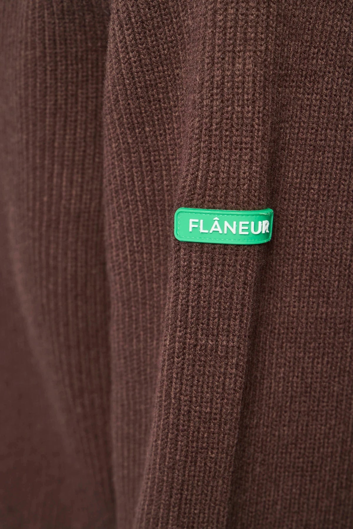 FLÂNEUR - Badge Knit Cardigan - LABELS