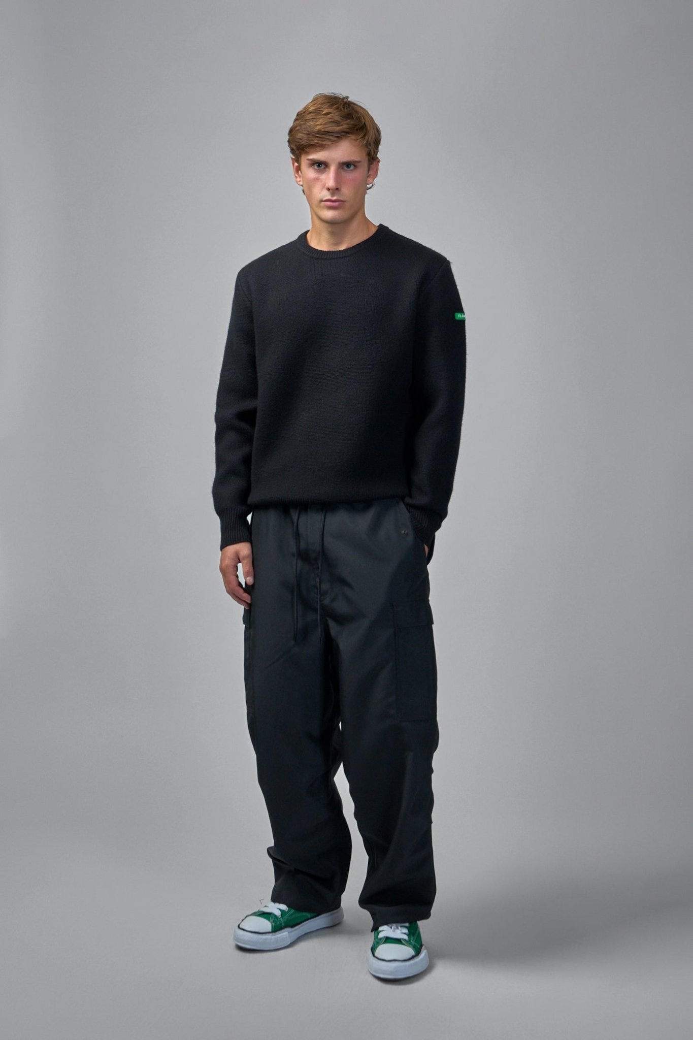 FLÂNEUR - Badge Knit Sweater - LABELS