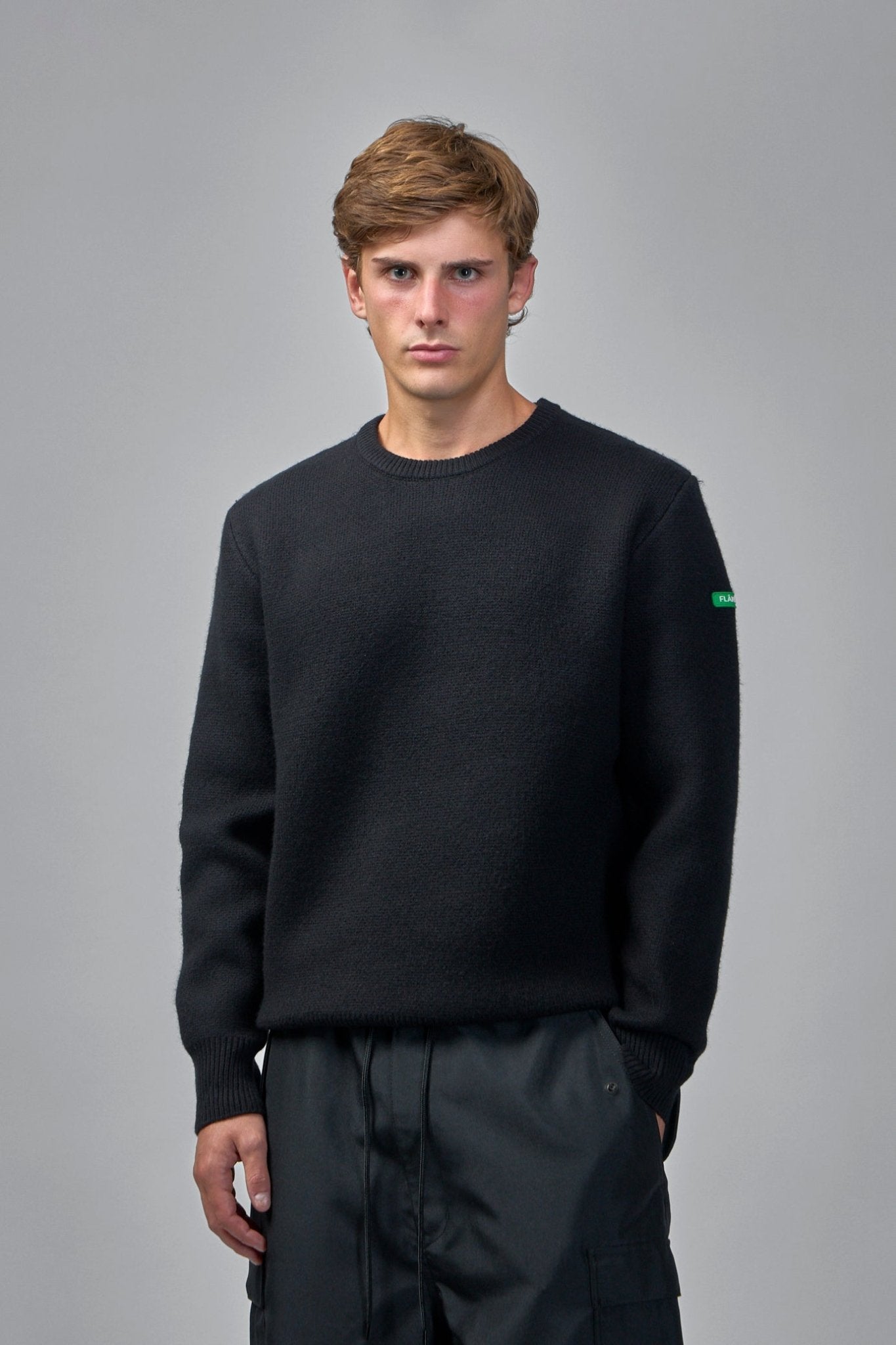 FLÂNEUR - Badge Knit Sweater - LABELS