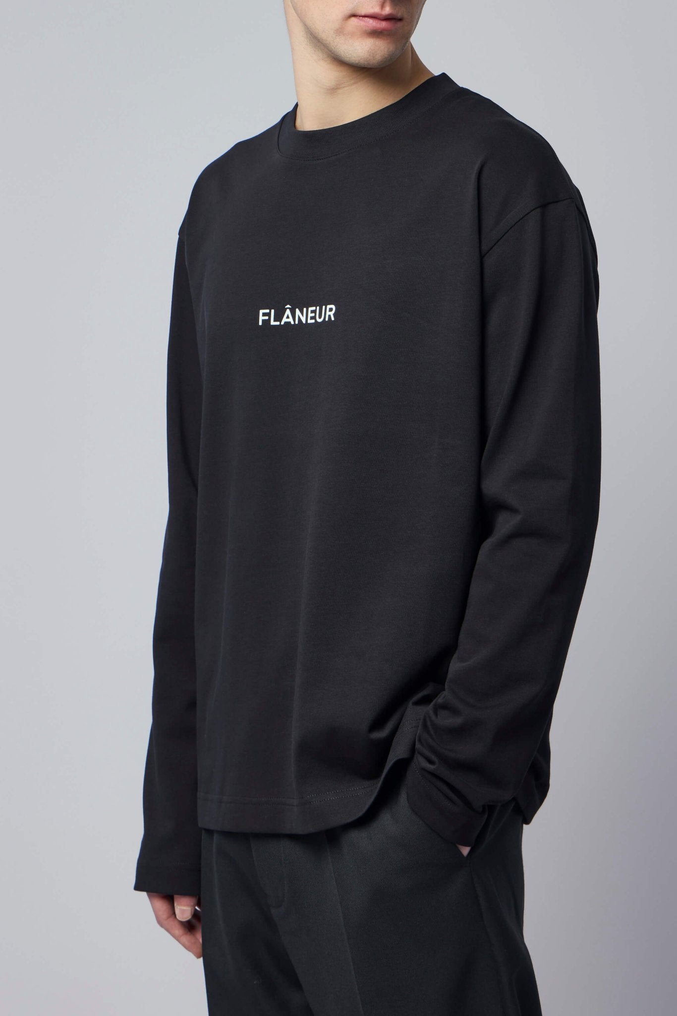 FLÂNEUR - Box Logo Long Sleeve - LABELS