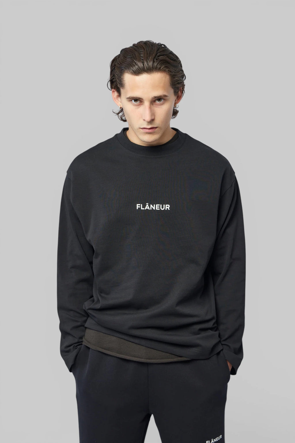FLÂNEUR - Box Logo Long Sleeve - LABELS