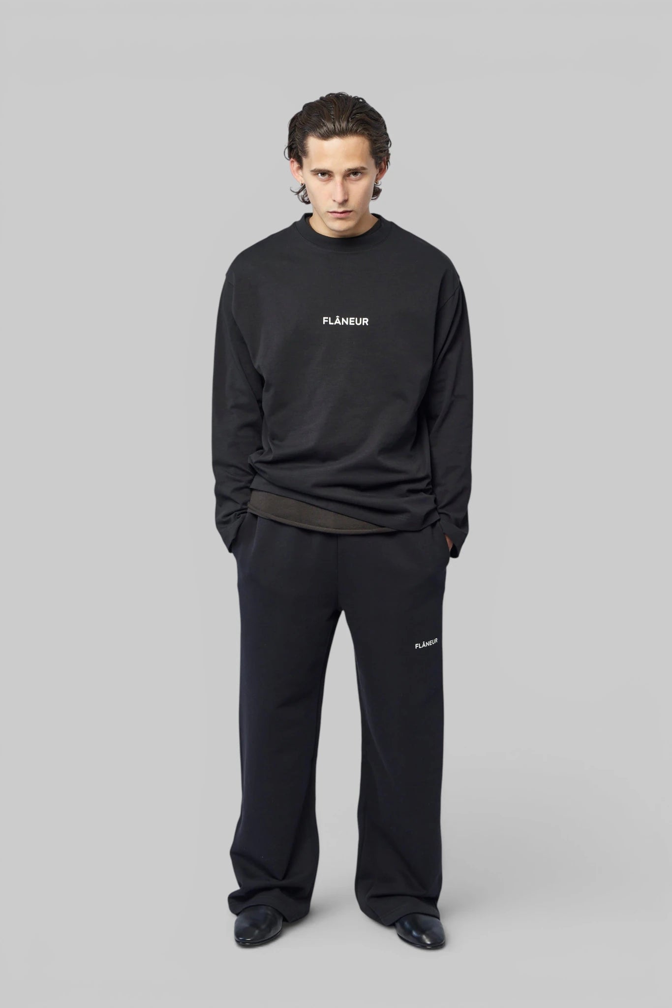 FLÂNEUR - Box Logo Long Sleeve - LABELS