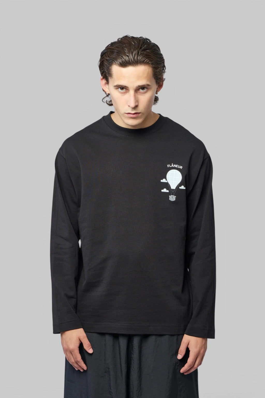 FLÂNEUR - Box Logo Long Sleeve - LABELS