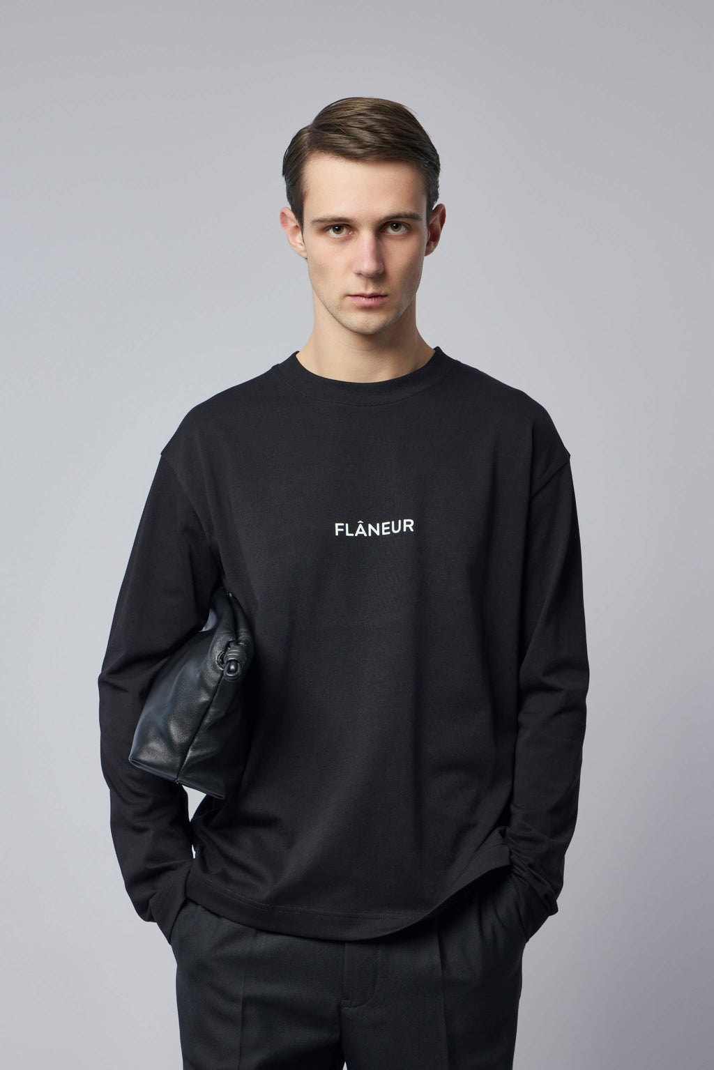 FLÂNEUR - Box Logo Long Sleeve - LABELS