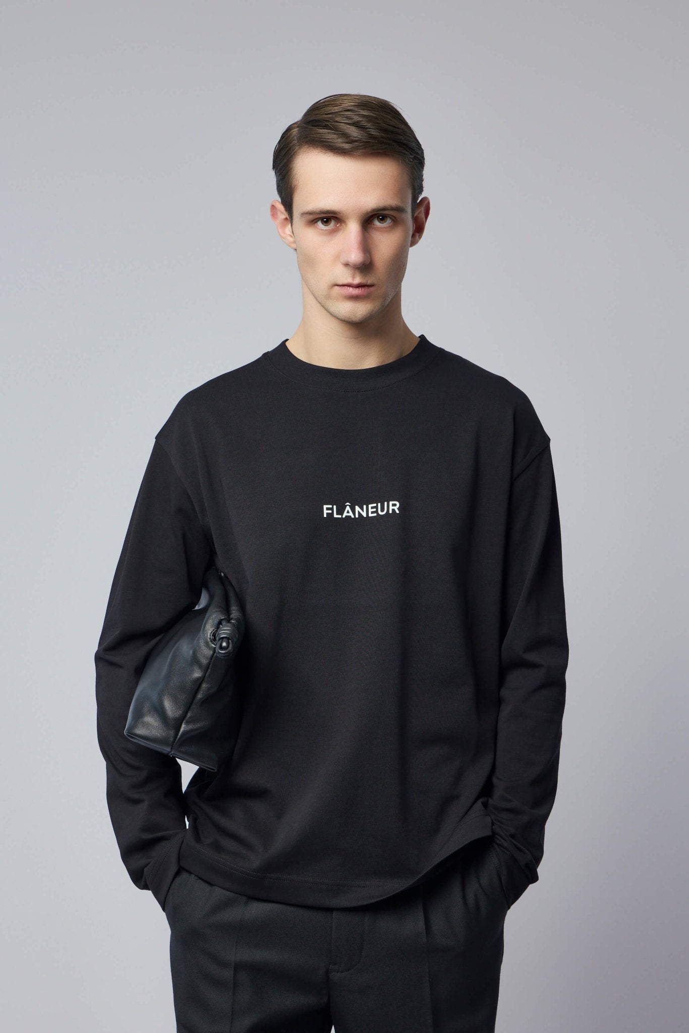 FLÂNEUR - Box Logo Long Sleeve - LABELS