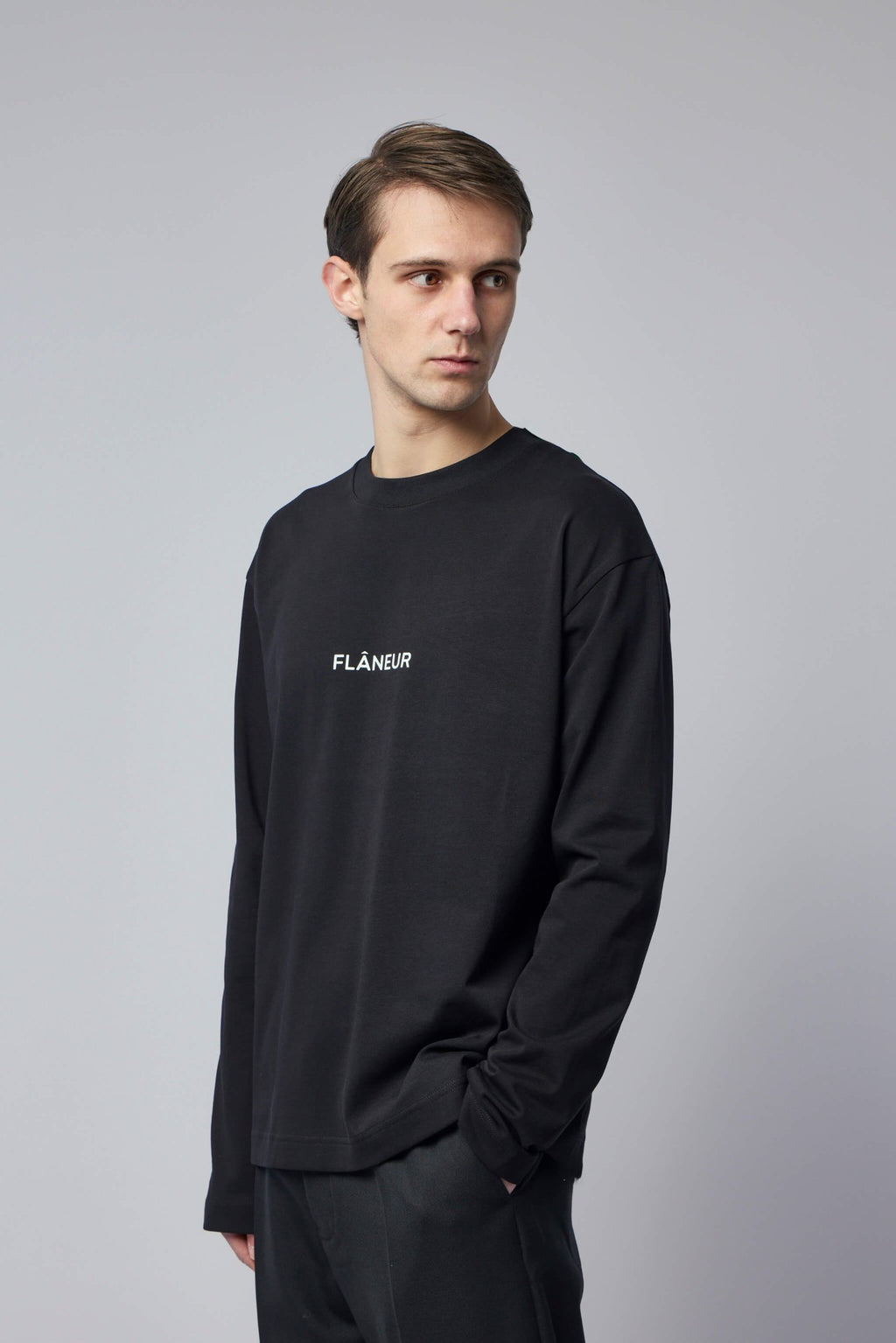 FLÂNEUR - Box Logo Long Sleeve - LABELS