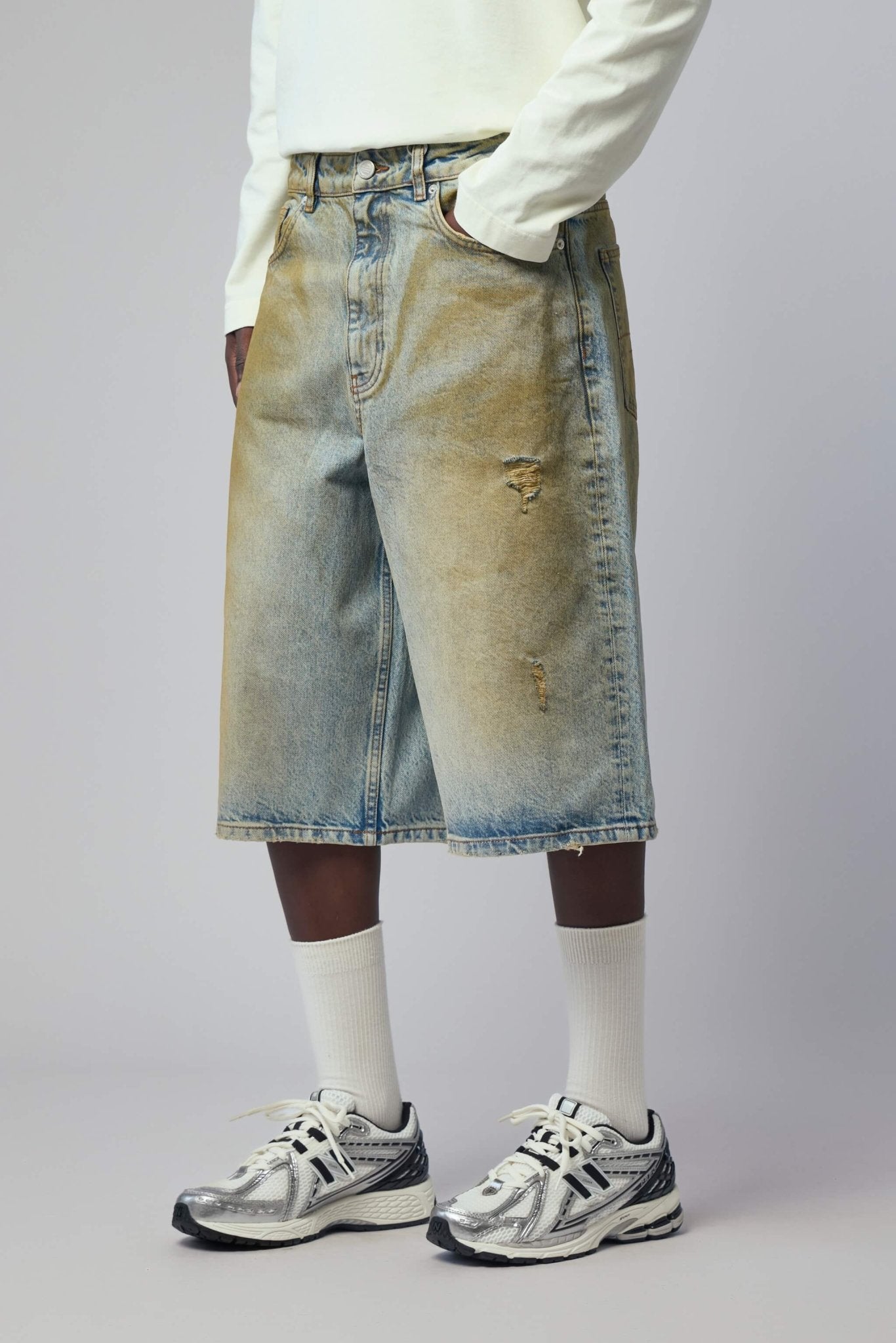 FLÂNEUR - Denim Shorts - LABELS