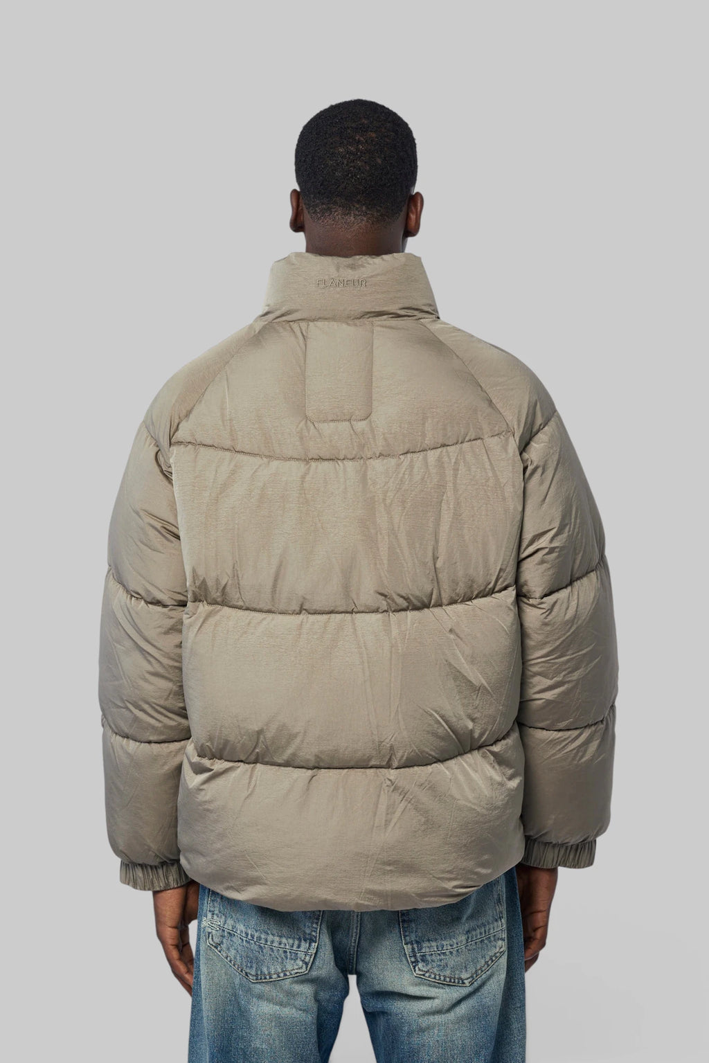 FLÂNEUR - Embroidered Puffer Jacket - LABELS