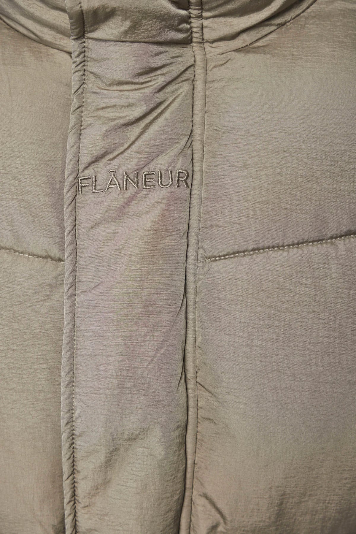 FLÂNEUR - Embroidered Puffer Jacket - LABELS