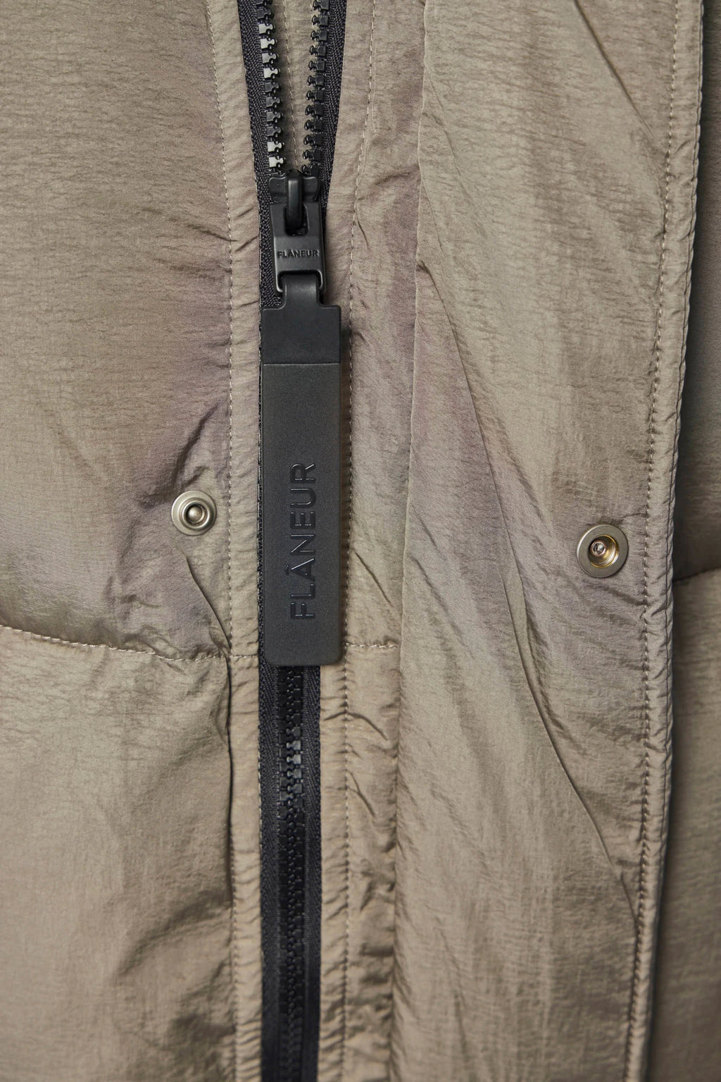 FLÂNEUR - Embroidered Puffer Jacket - LABELS