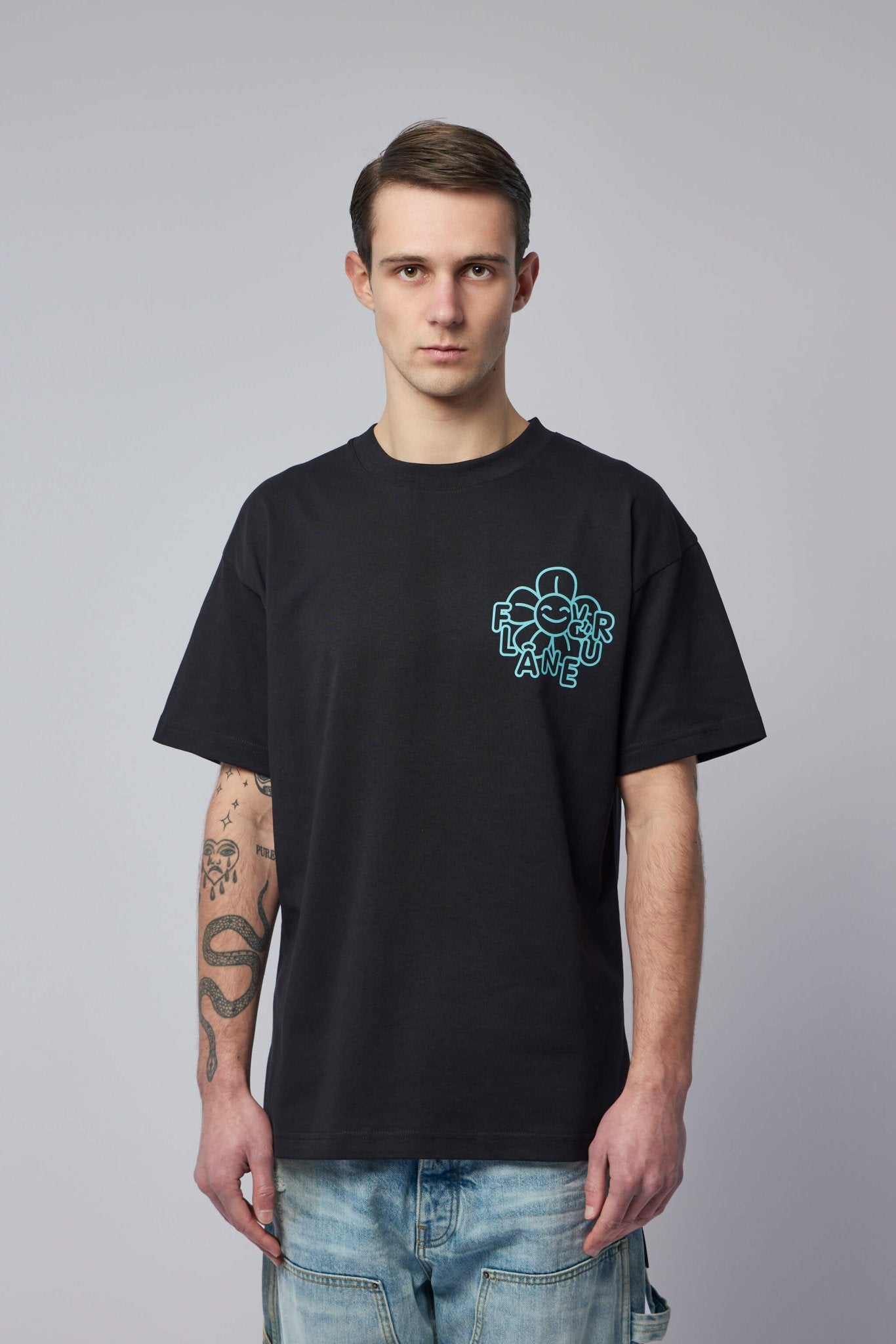 FLÂNEUR - Happy Flower T-shirt - LABELS