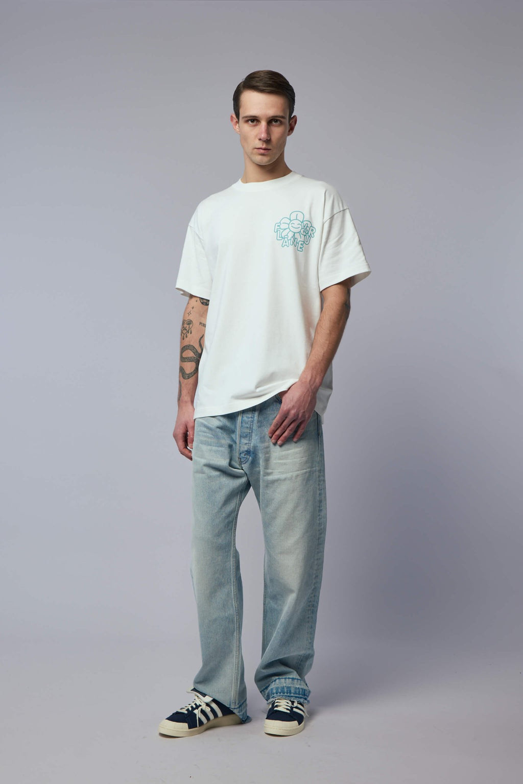 FLÂNEUR - Happy Flower T-shirt - LABELS