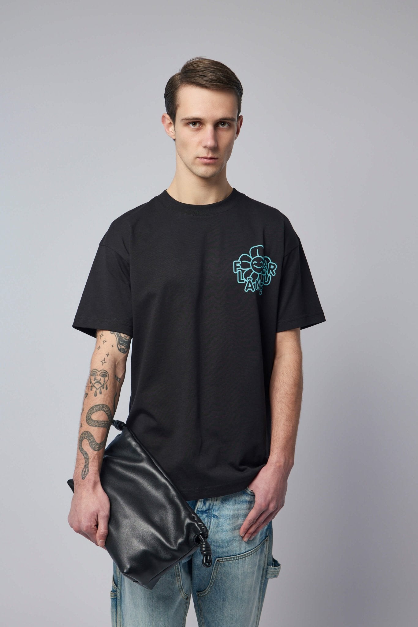 FLÂNEUR - Happy Flower T-shirt - LABELS