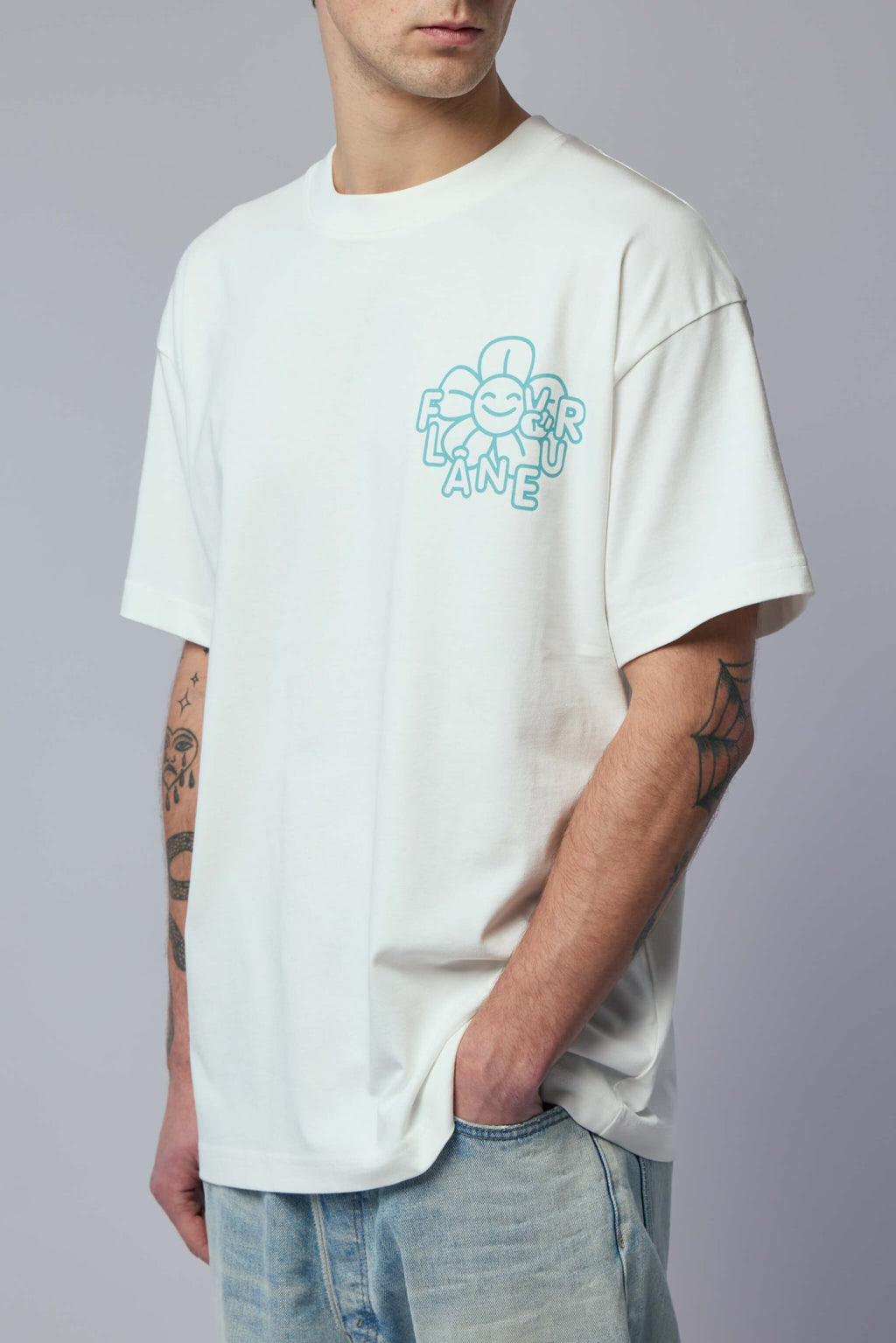 FLÂNEUR - Happy Flower T-shirt - LABELS