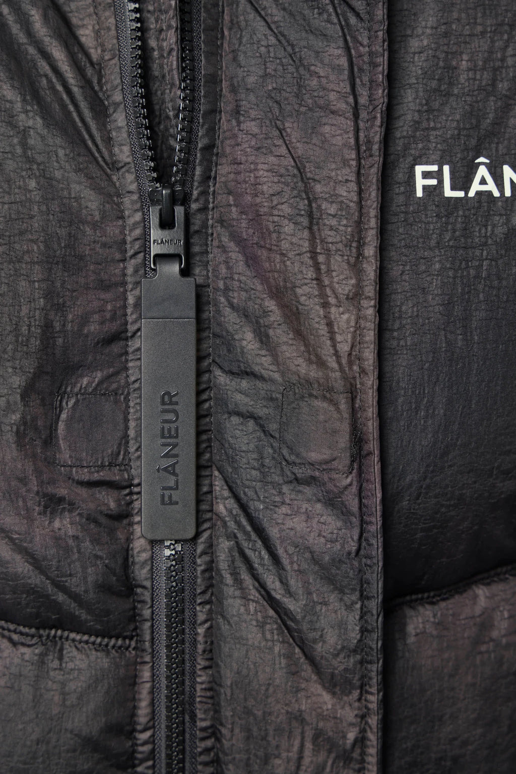 FLÂNEUR - Logo Puffer Jacket - LABELS