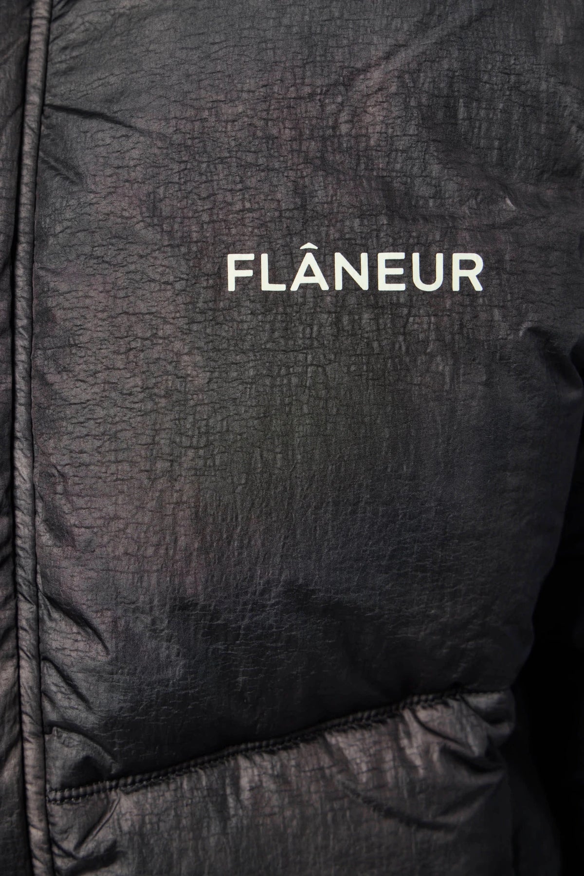 FLÂNEUR - Logo Puffer Jacket - LABELS