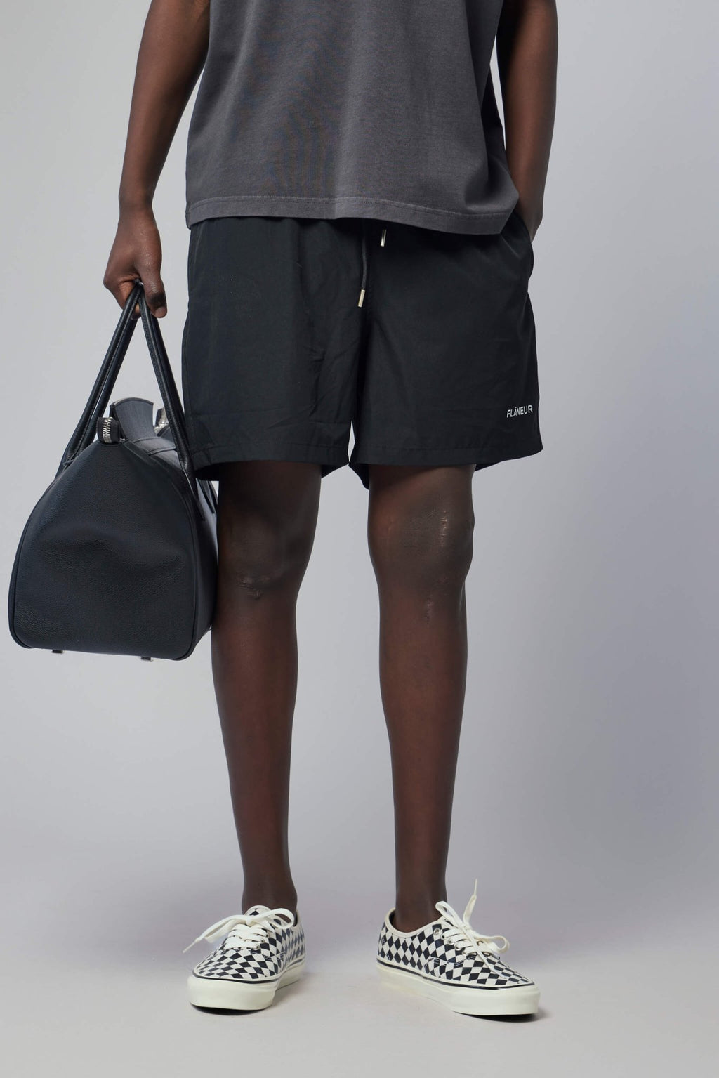 FLÂNEUR - Logo Swim Shorts - LABELS