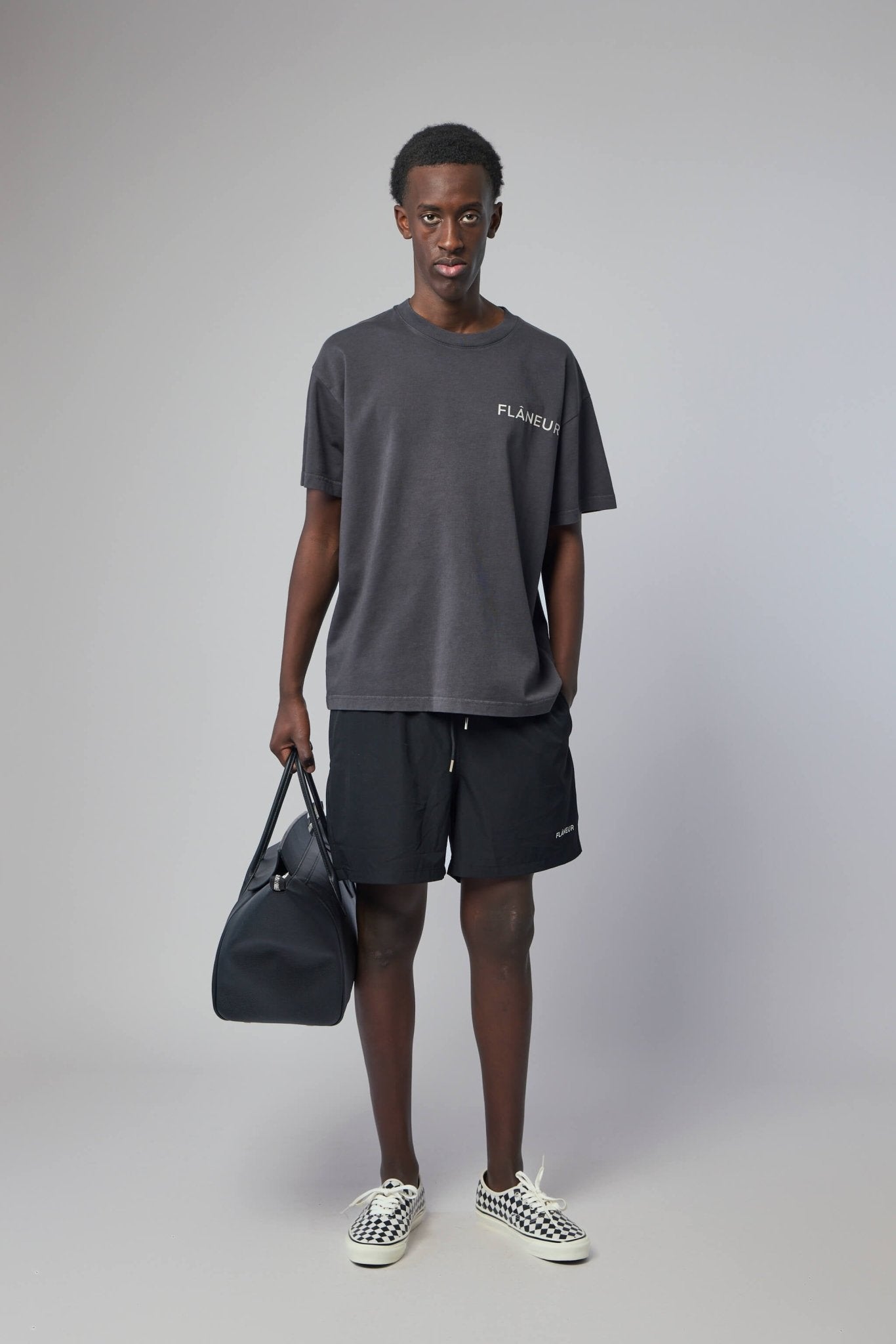 FLÂNEUR - Logo Swim Shorts - LABELS