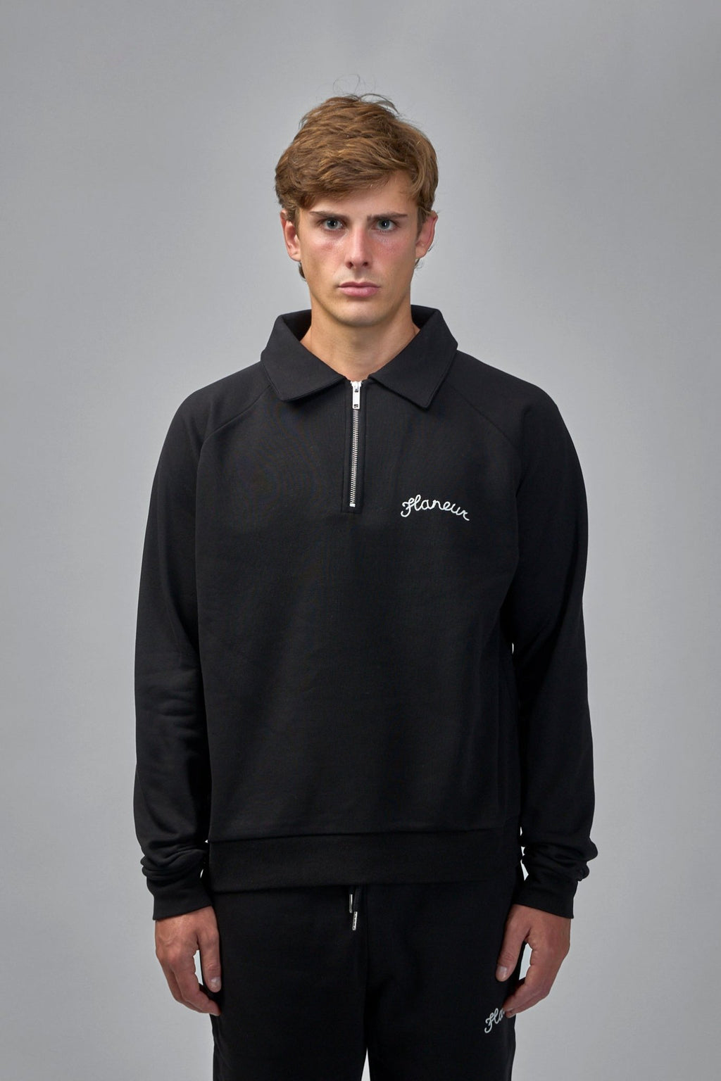 FLÂNEUR - Signature Raglan Half Zip - LABELS