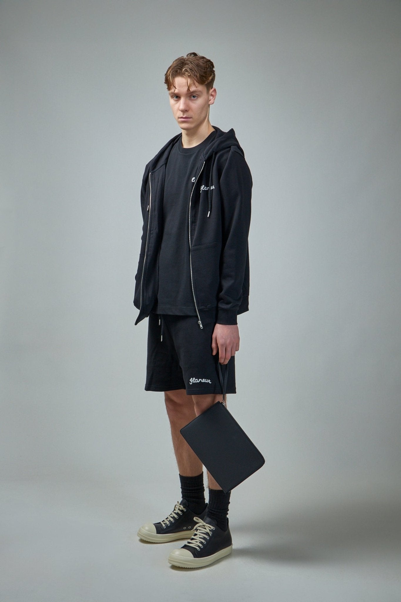 FLÂNEUR - Signature Zip - Up Hoodie - LABELS