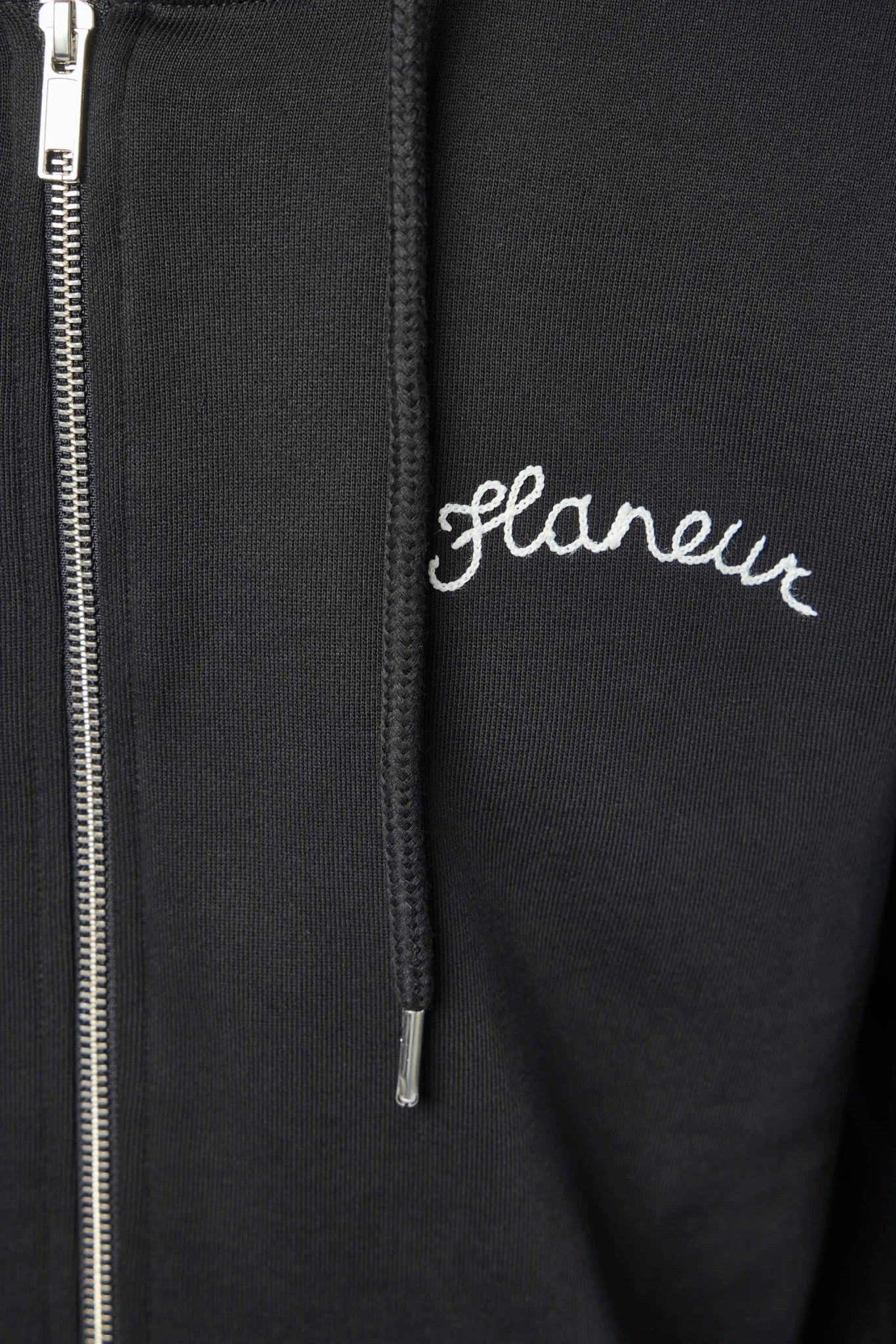 FLÂNEUR - Signature Zip-up Hoodie - LABELS