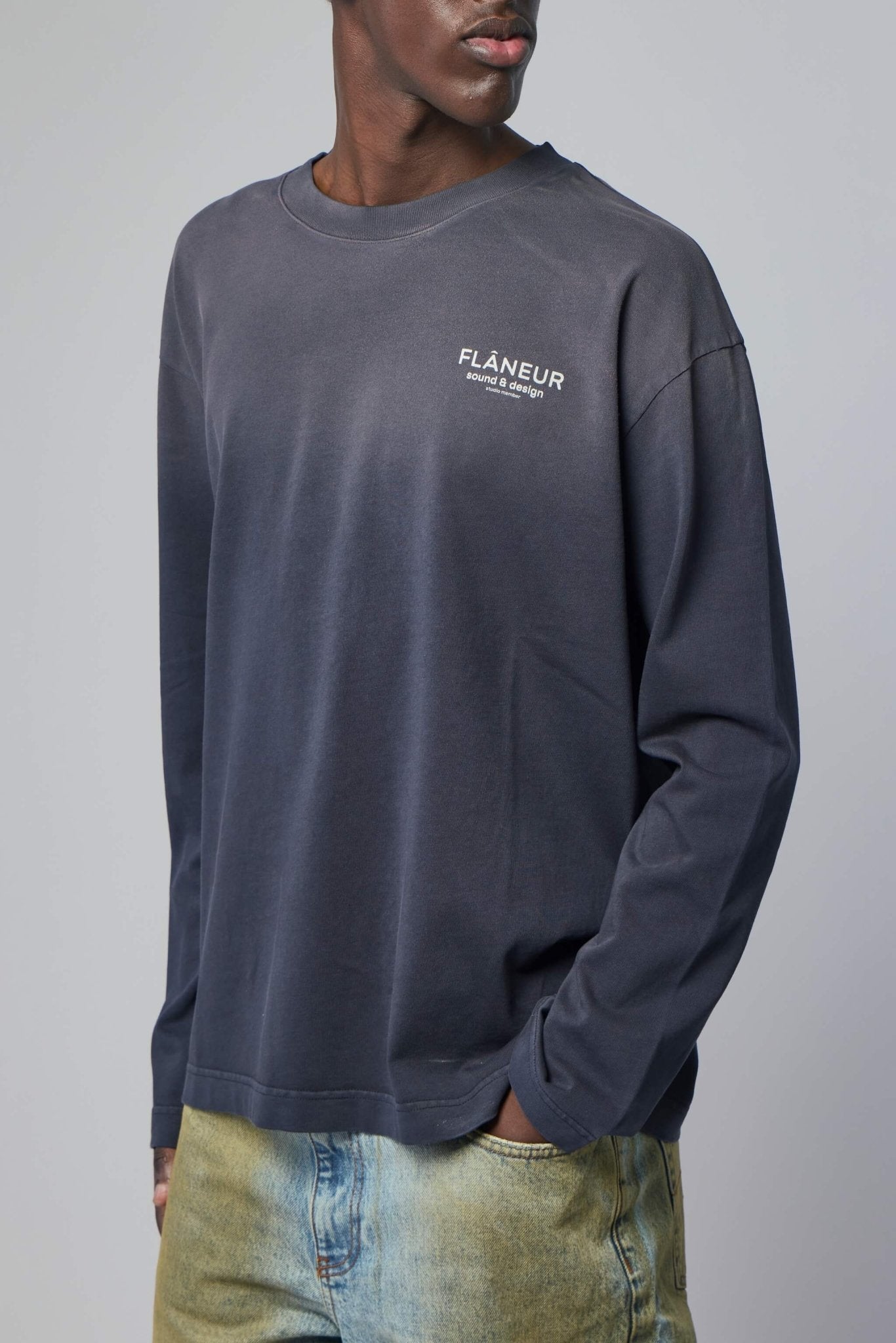 FLÂNEUR - Sound & Design Long Sleeve Washed - LABELS
