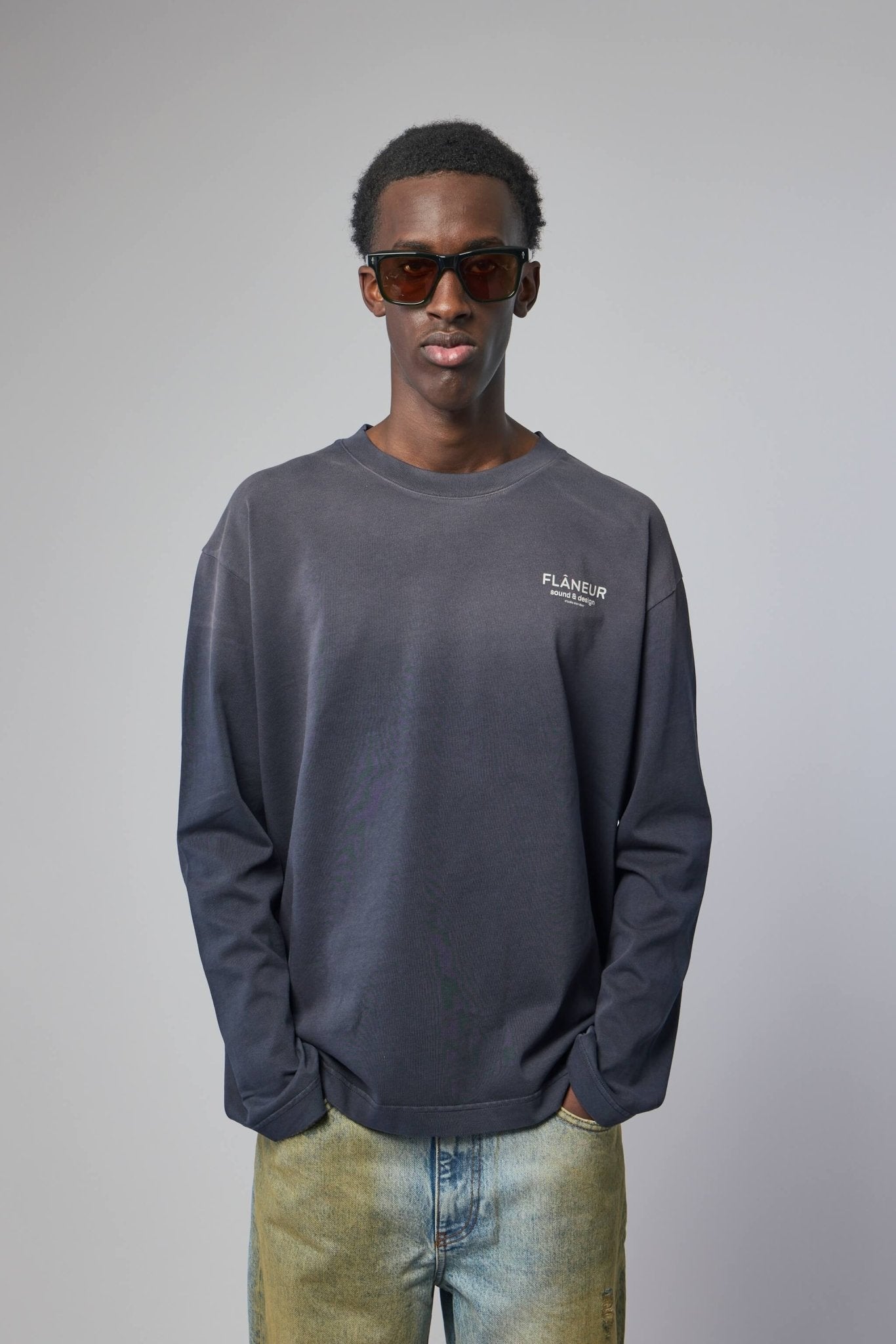 FLÂNEUR - Sound & Design Long Sleeve Washed - LABELS