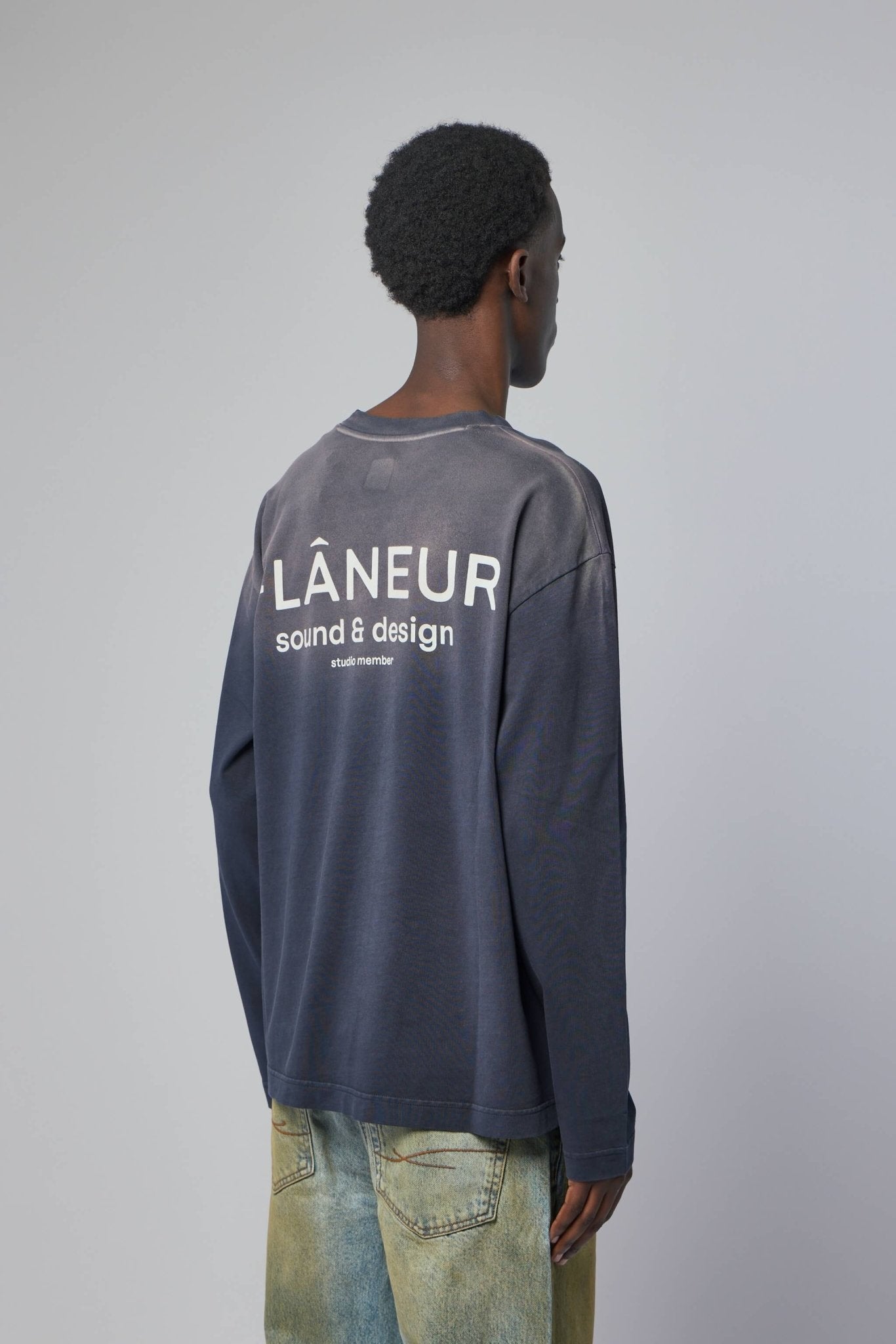 FLÂNEUR - Sound & Design Long Sleeve Washed - LABELS