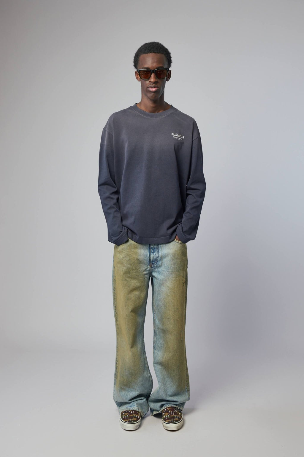 FLÂNEUR - Sound & Design Long Sleeve Washed - LABELS