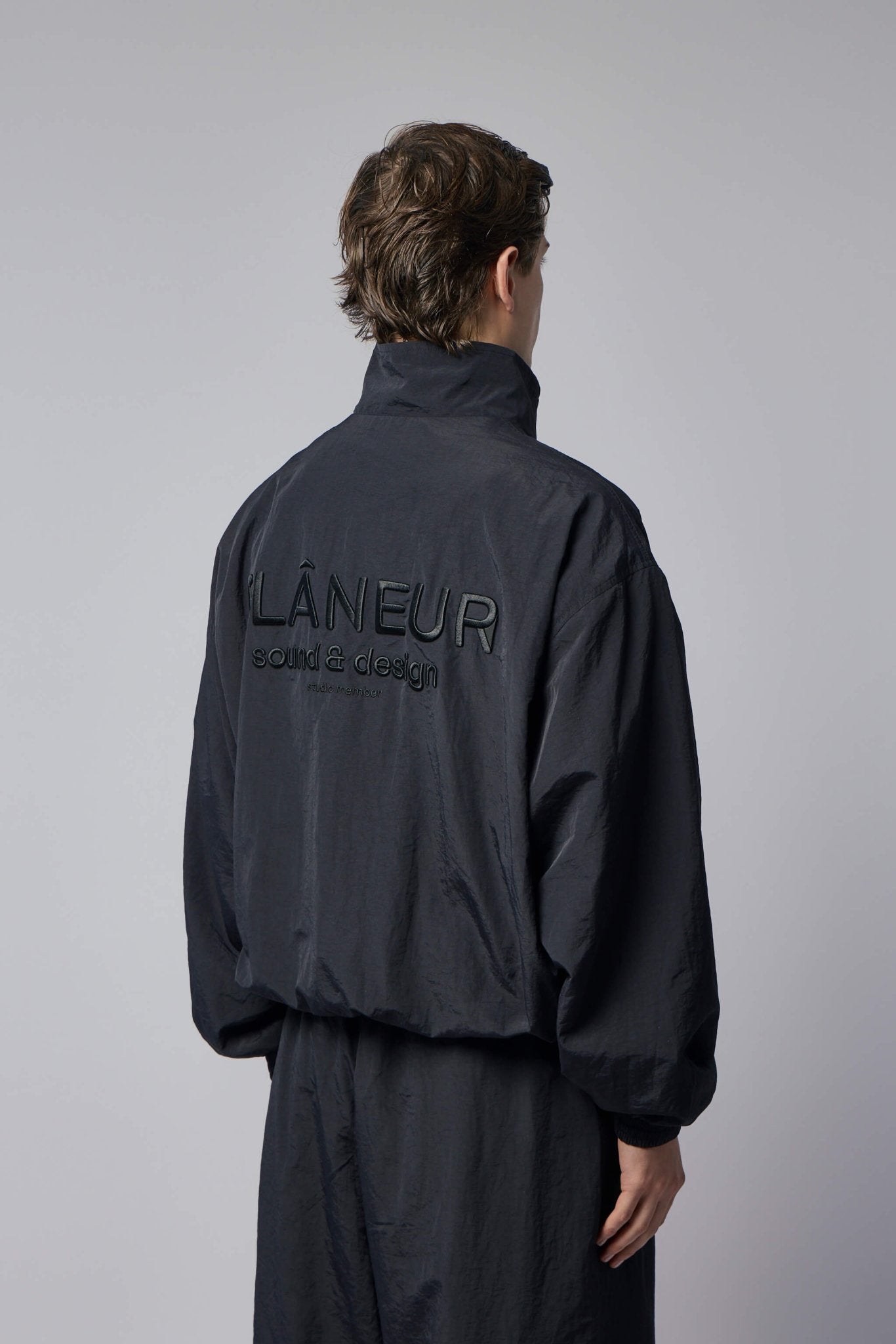 FLÂNEUR - Sound & Design Oversized Track Jacket - LABELS