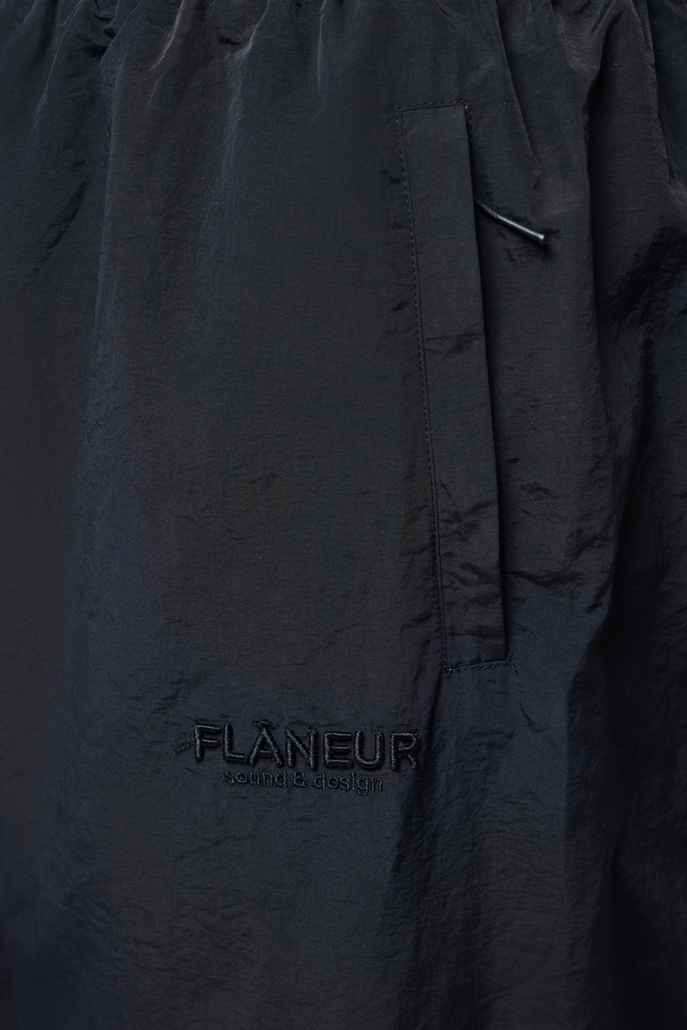 FLÂNEUR - Sound & Design Oversized Track Pants - LABELS
