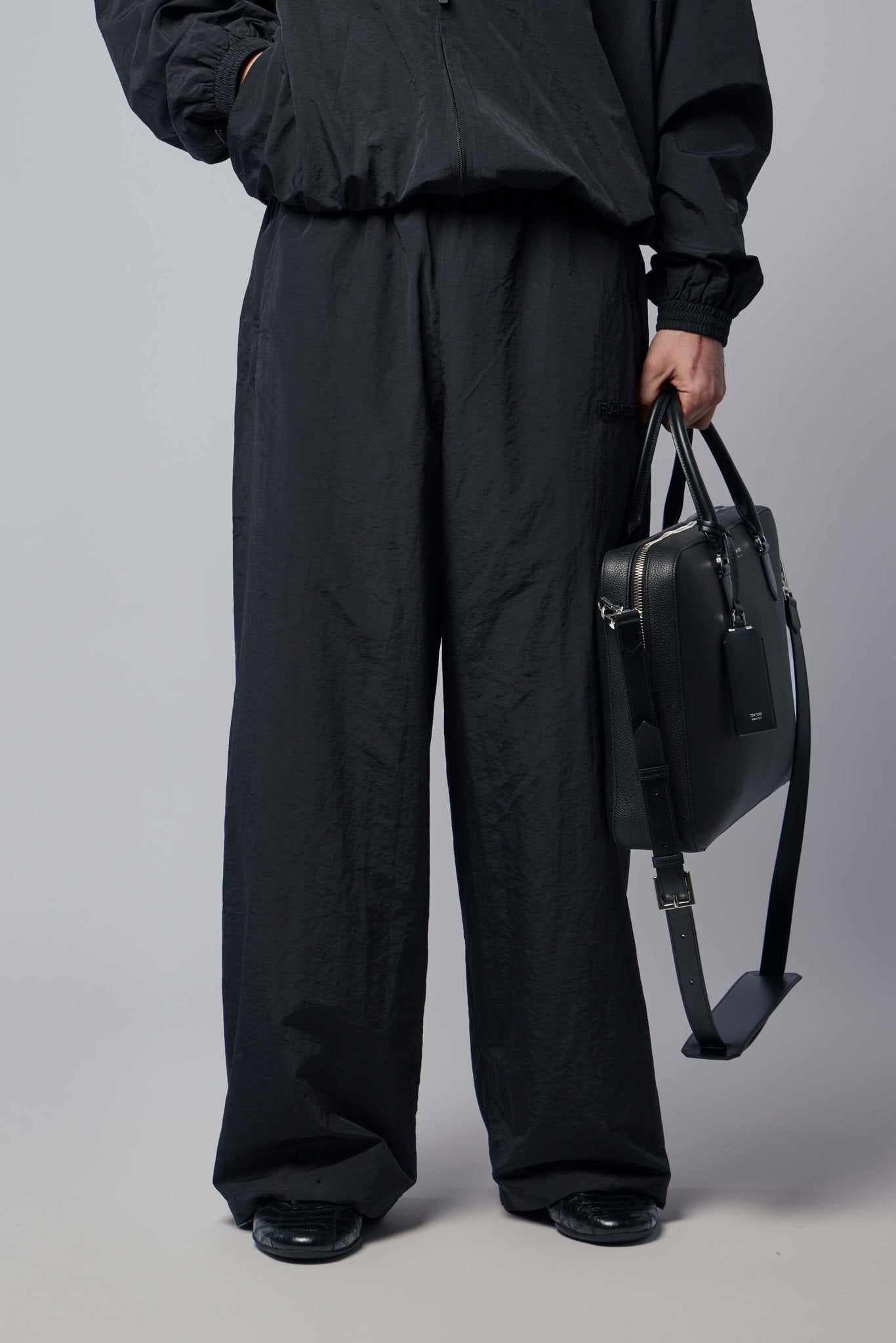 FLÂNEUR - Sound & Design Oversized Track Pants - LABELS