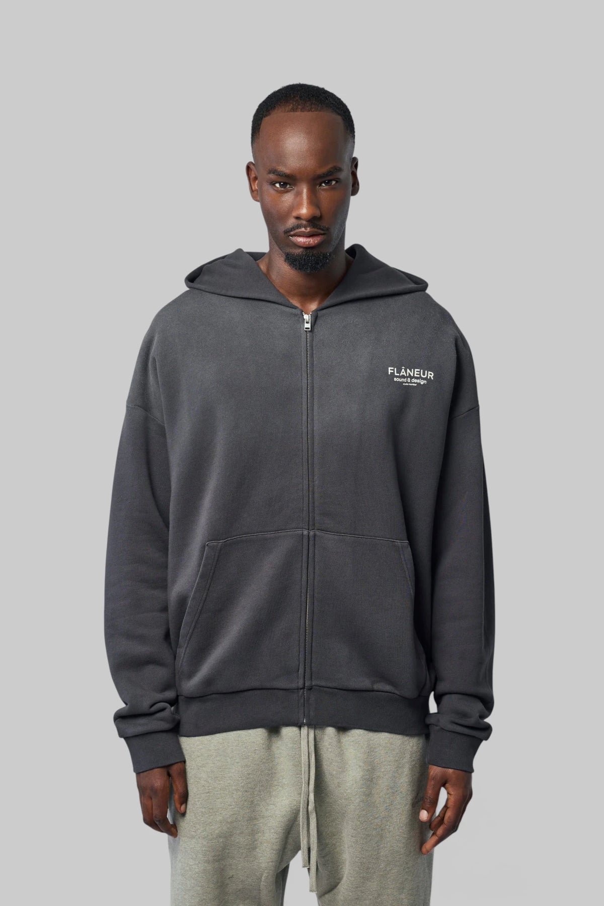 FLÂNEUR - Sound & Design Studio Member Zip-up - LABELS