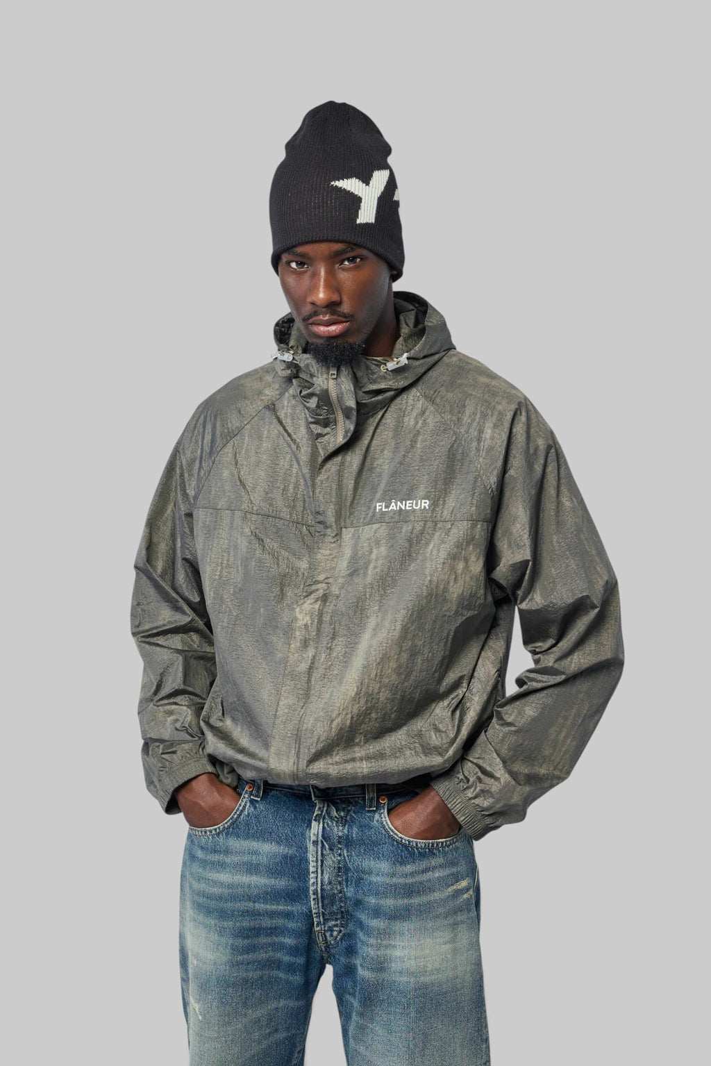 FLÂNEUR - Turtle Nylon Jacket - LABELS