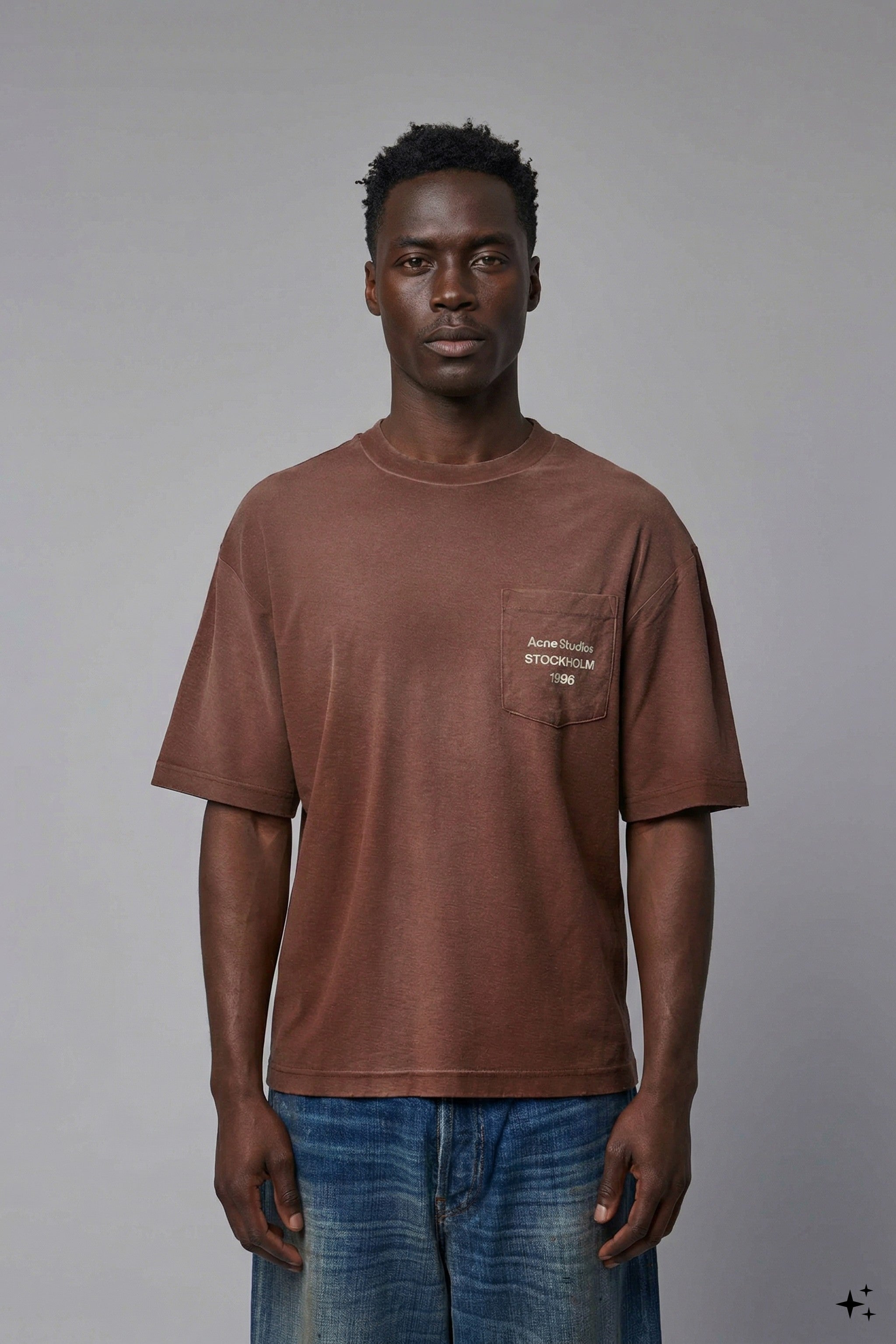 Logo Pocket T-Shirt - African Male model