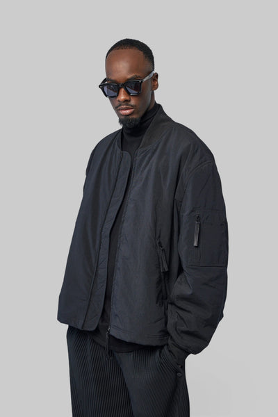 Bomber Jacket In Nylon