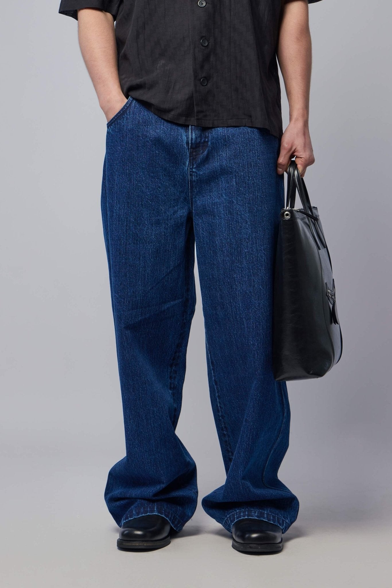 Askyurself Straight Jeans - Cross Patch Baggy Style – LABELS
