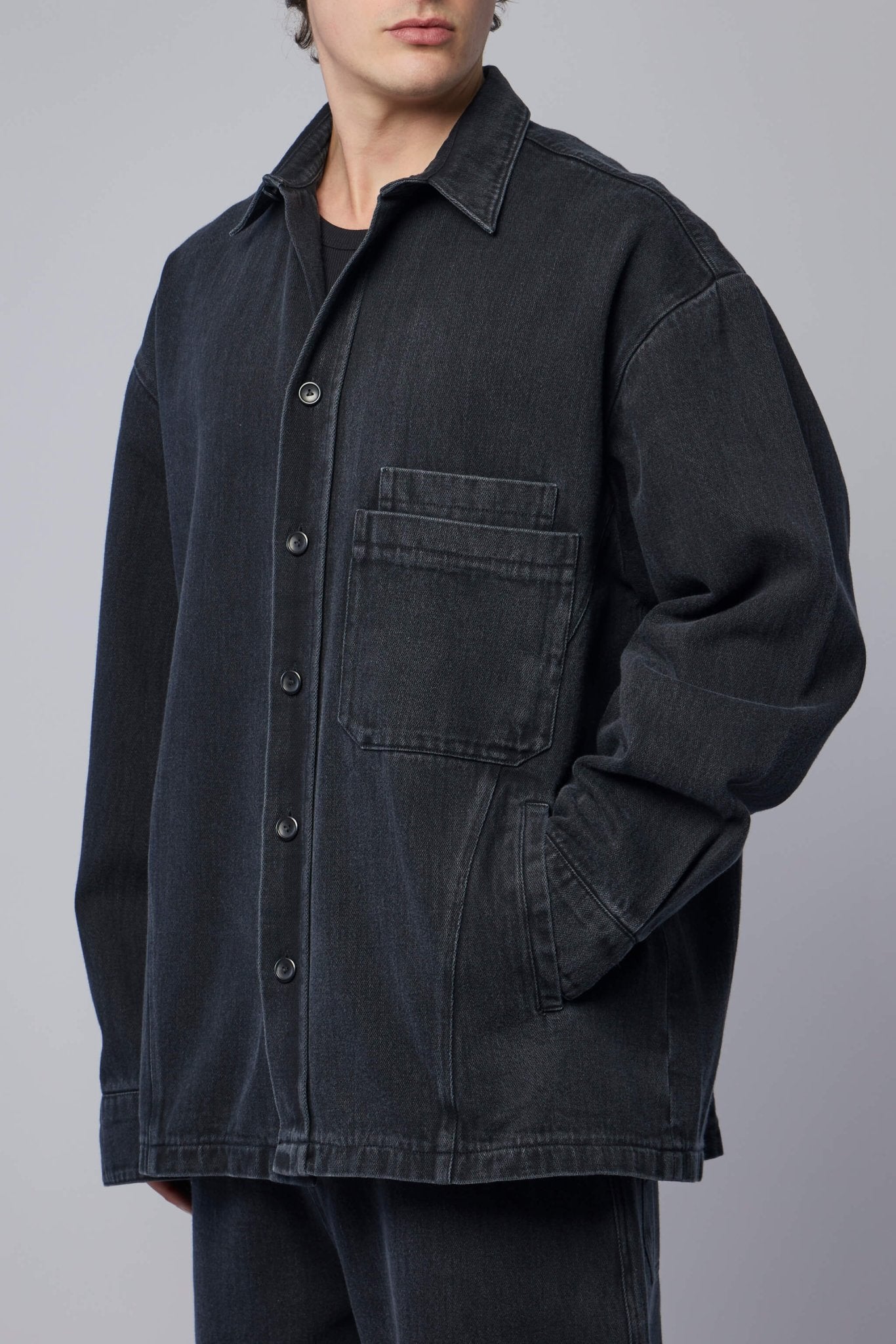 FREI - MUT - Jeans Jacket In Blue Selvage Denim - LABELS