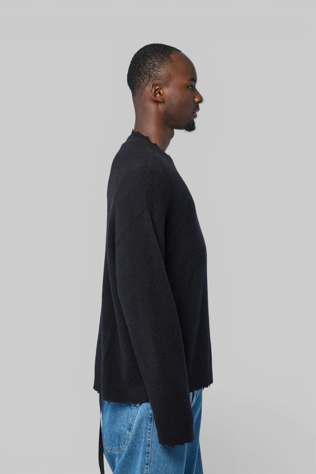 FREI-MUT - Round Neck, Boxy Fit In Lamawool - LABELS