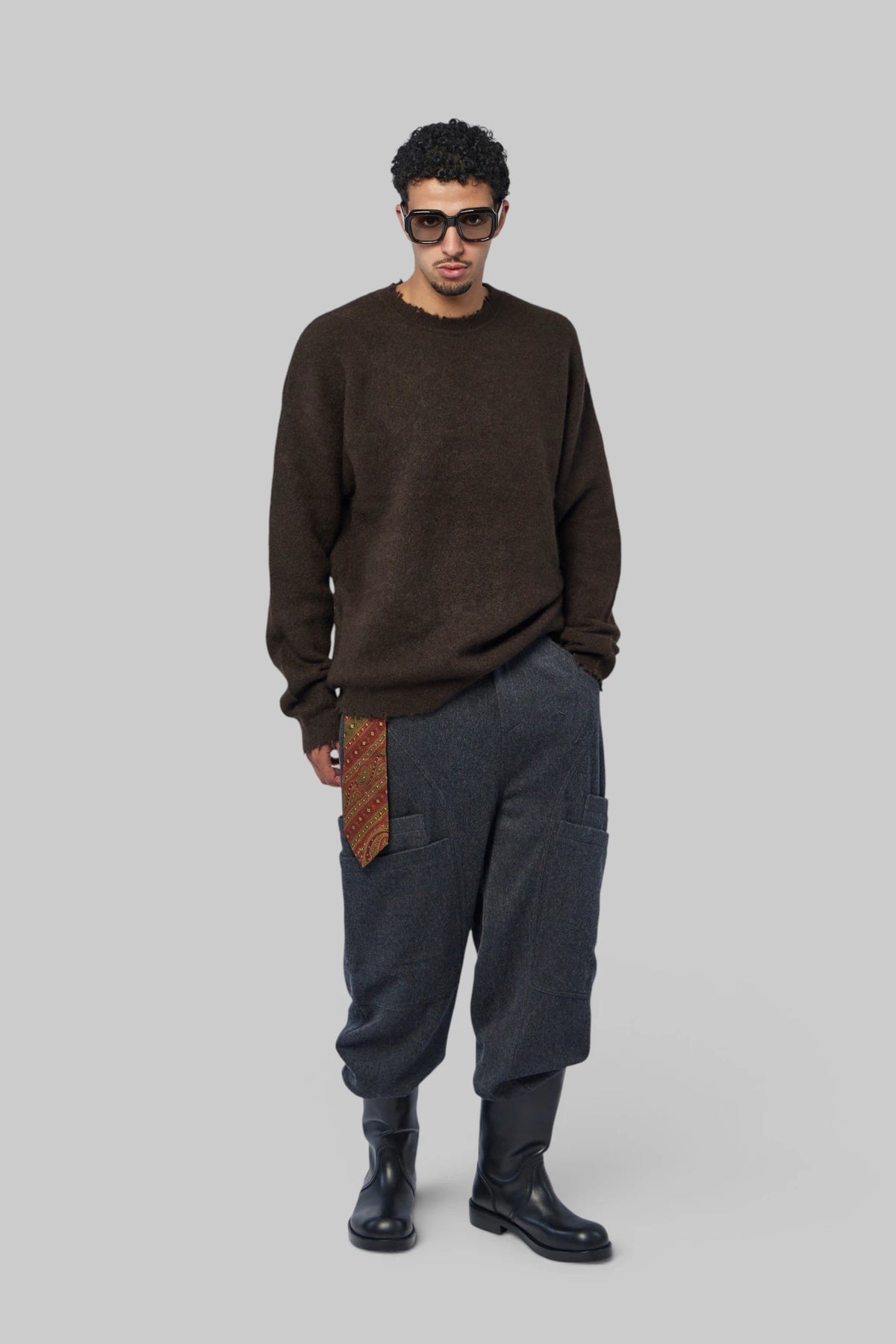 FREI-MUT - Round Neck Boxy fit in Yak - LABELS