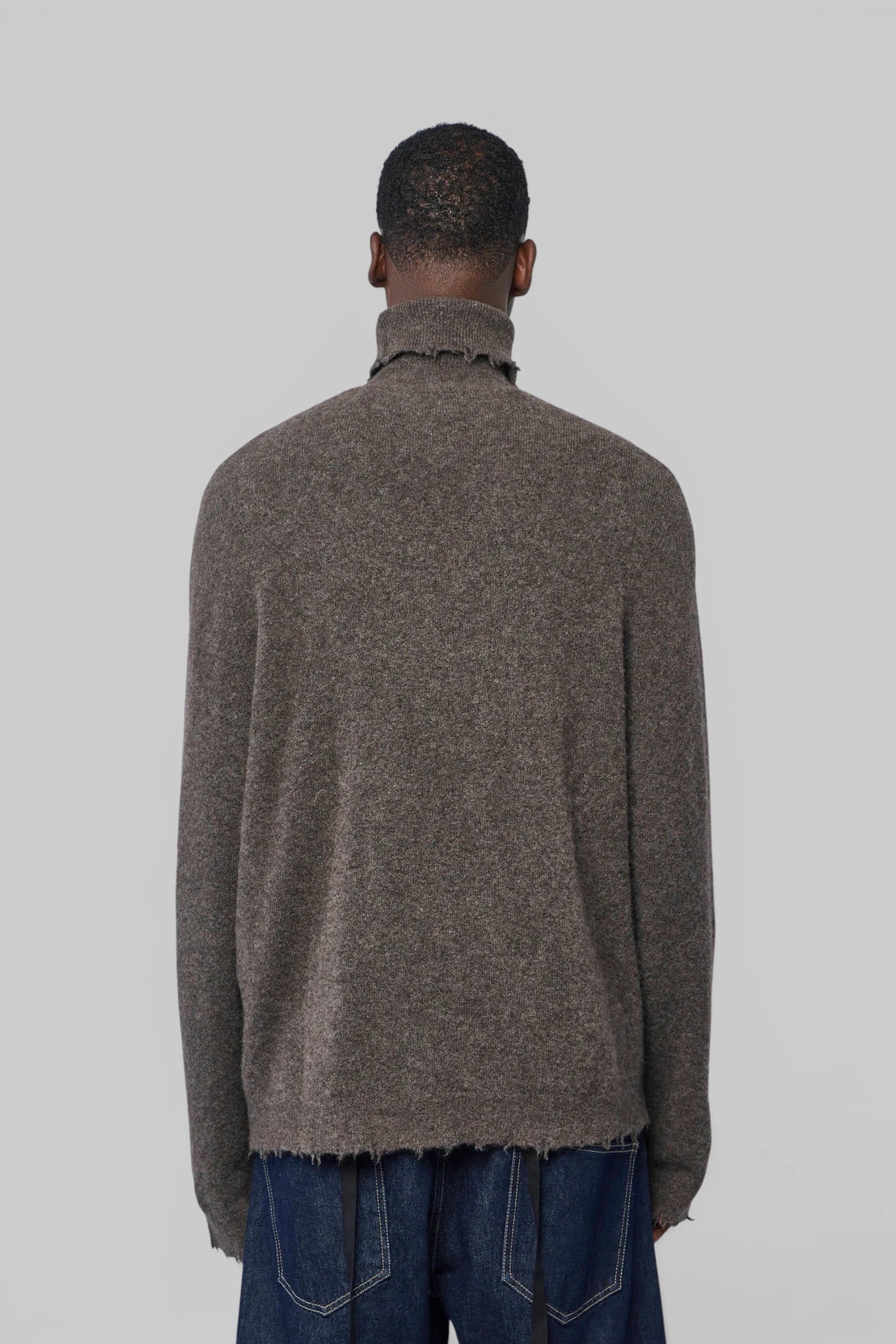 FREI-MUT - Turtle Neck, Boxy Fit In Lamawool - LABELS