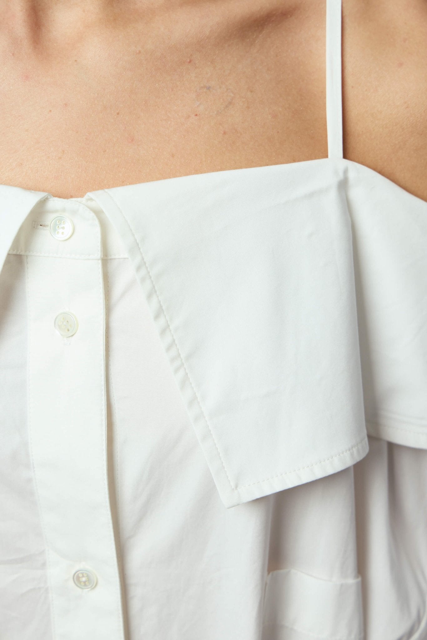 Frenken - Best Spaghetti Long Shirt Dress - LABELS