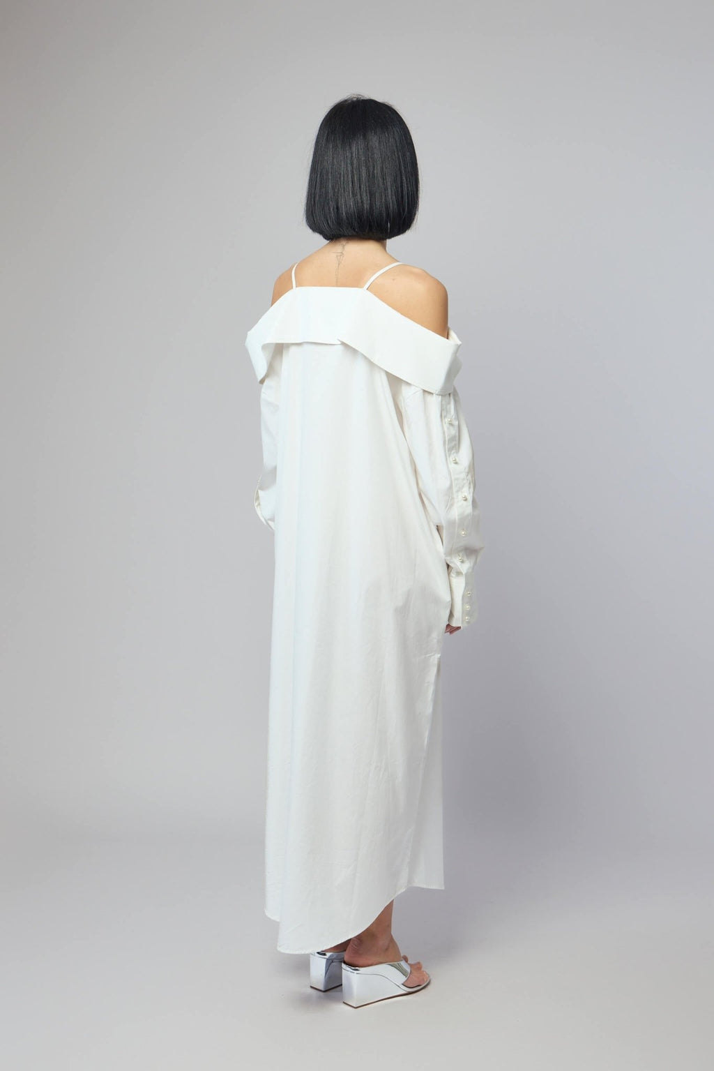Frenken - Best Spaghetti Long Shirt Dress - LABELS