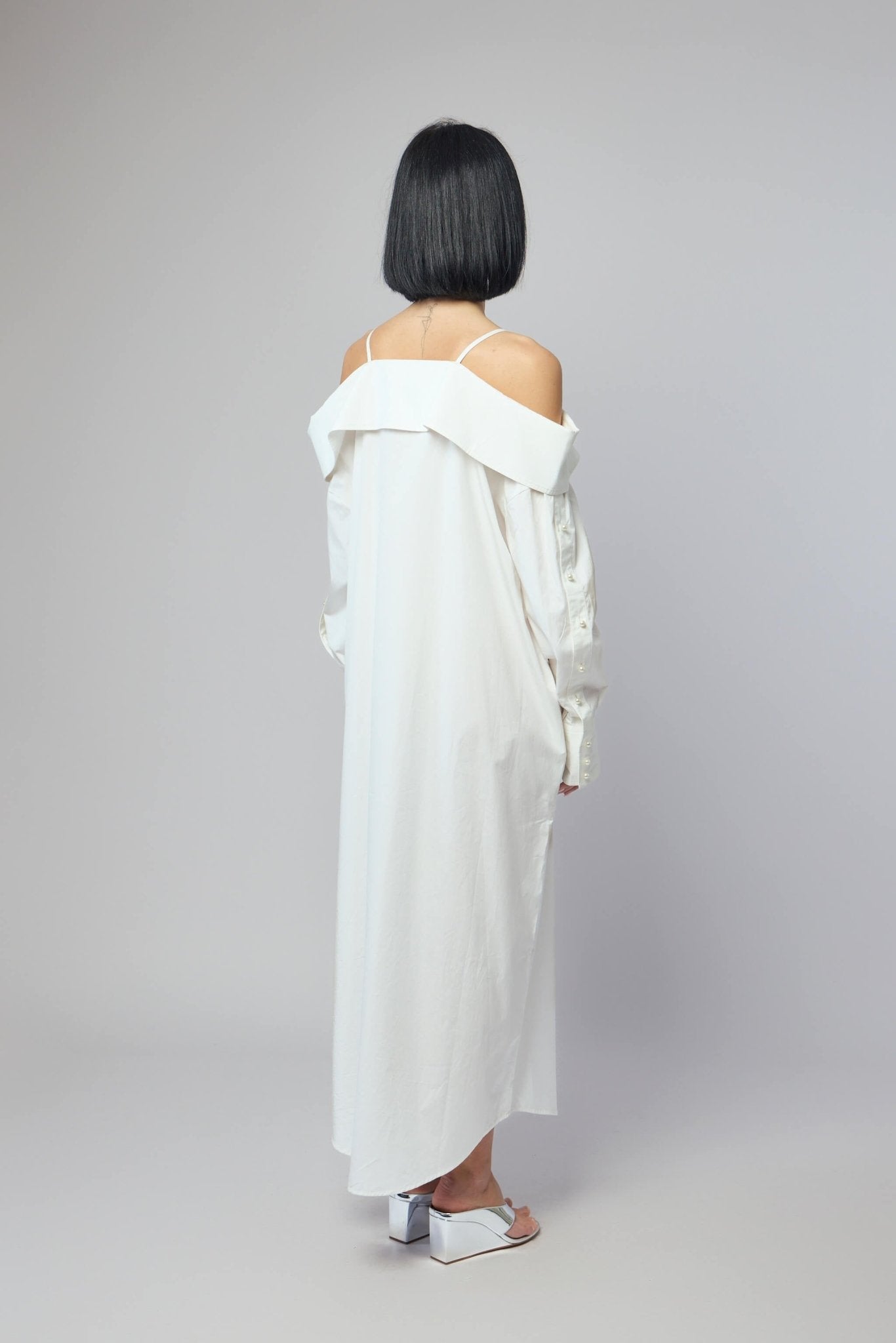 Frenken - Best Spaghetti Long Shirt Dress - LABELS