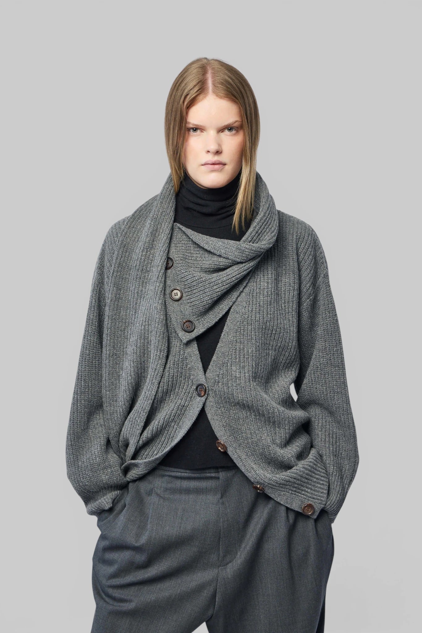 Frenken - Change Wool/cash Cardigan - LABELS