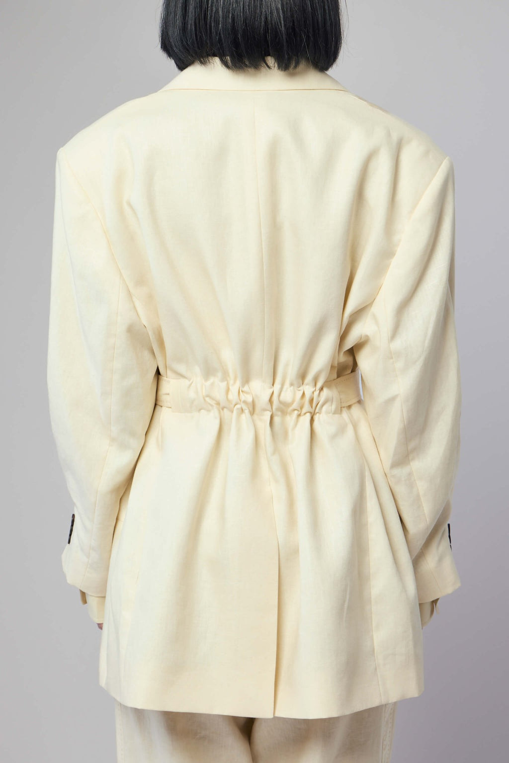 Frenken - Crush Linen Wrap Blazer - LABELS