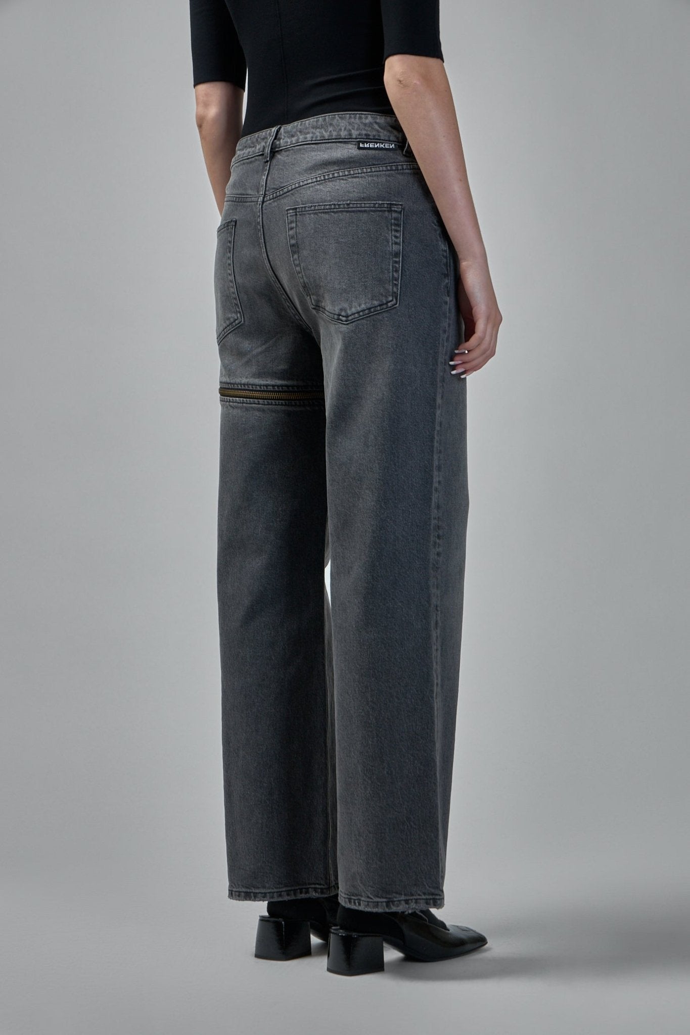 Frenken - Denim Zipper Trouser - LABELS